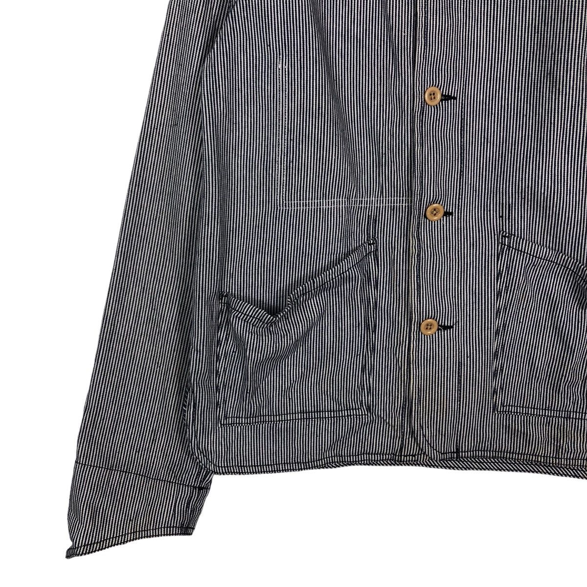 45rpm 🔥Vintage Chore Work Hickory Jacket Japan Made Issey Miyake Size US M / EU 48-50 / 2 - 4 Thumbnail