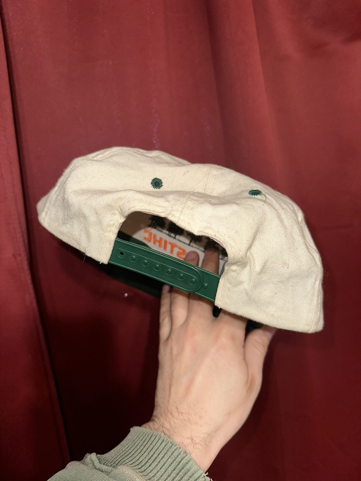 Vintage Vintage Stihl Hat 90’s Tree Line Chainsaw Workwear Grail Size ONE SIZE - 3 Thumbnail