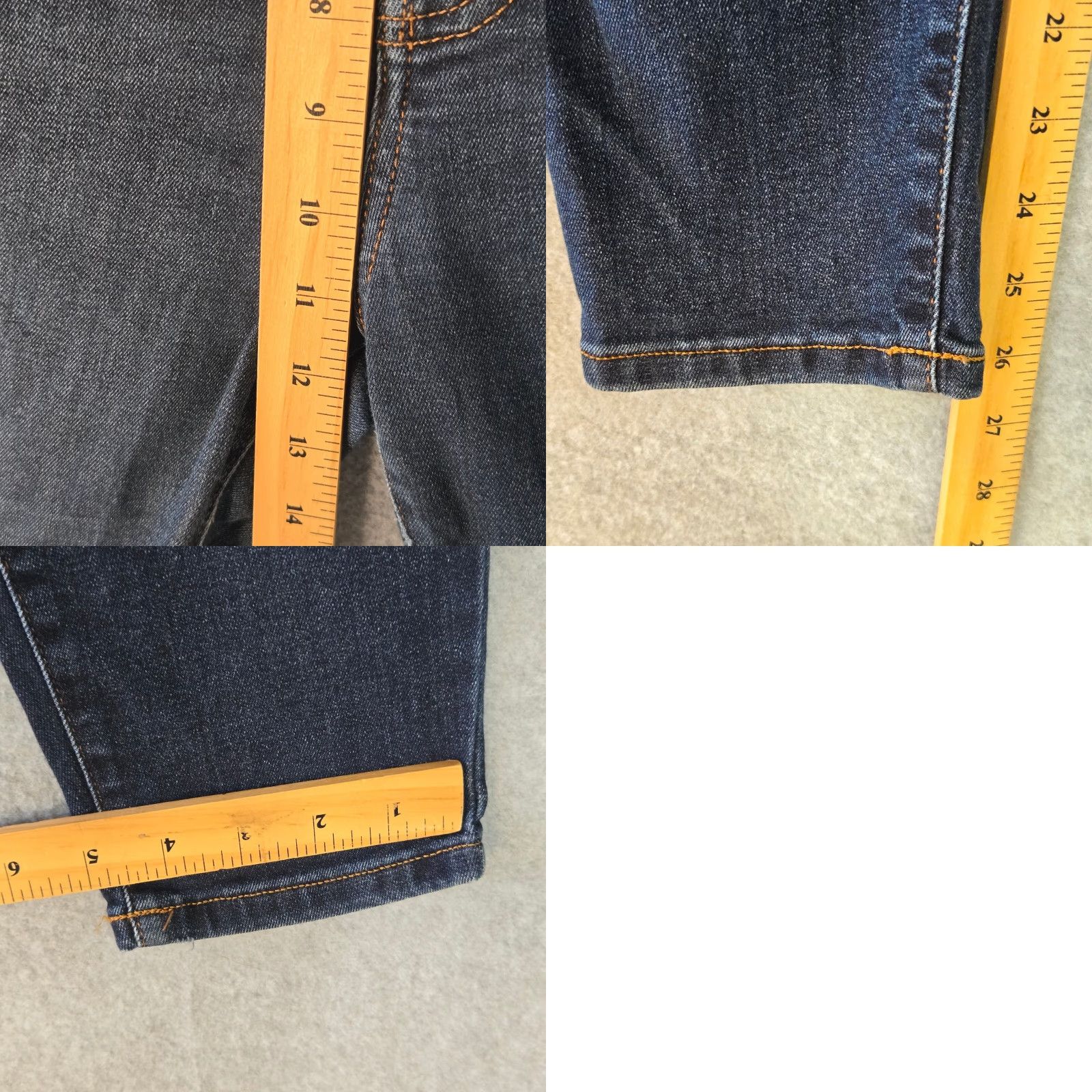 Everlane Everlane Skinny Jeans Womens Blue Denim Stretch High Rise Medium Wash 5-Pockets Jeans Size 32" / US 10 / IT 46 - 10 Thumbnail