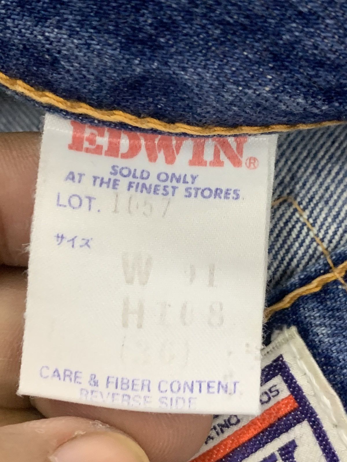 Edwin BAGGY EDWIN 1057 LIKE JNCO STYLE. Size US 34 / EU 50 - 9 Thumbnail