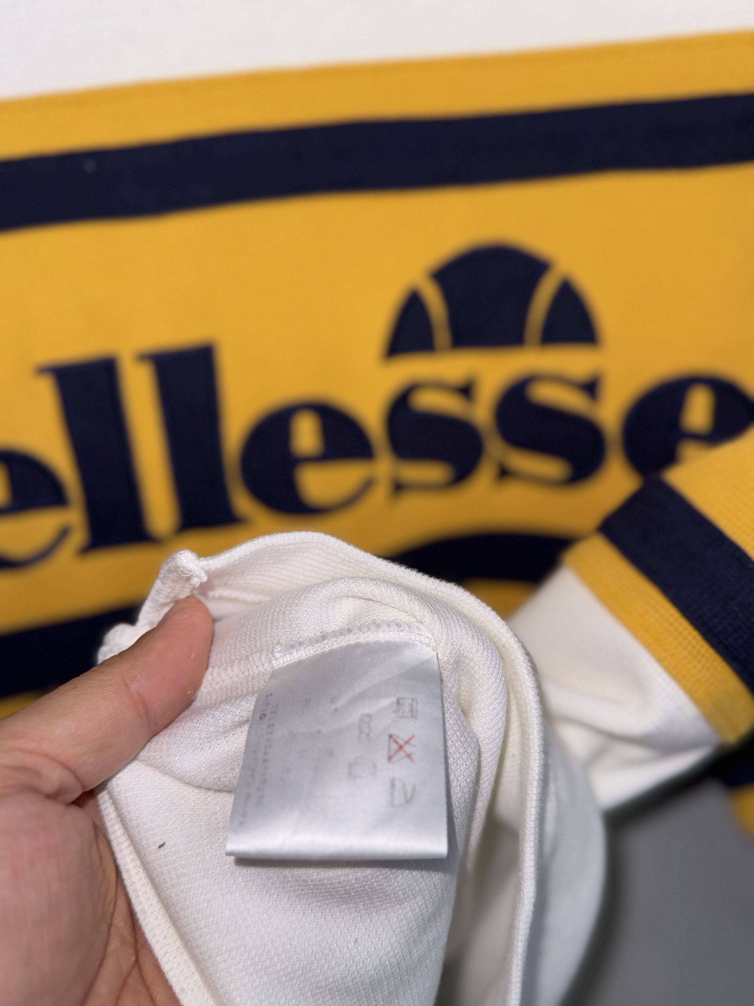 Ellesse Ellesse Spellout Long Sleeve Shirt Size US L / EU 52-54 / 3 - 6 Thumbnail