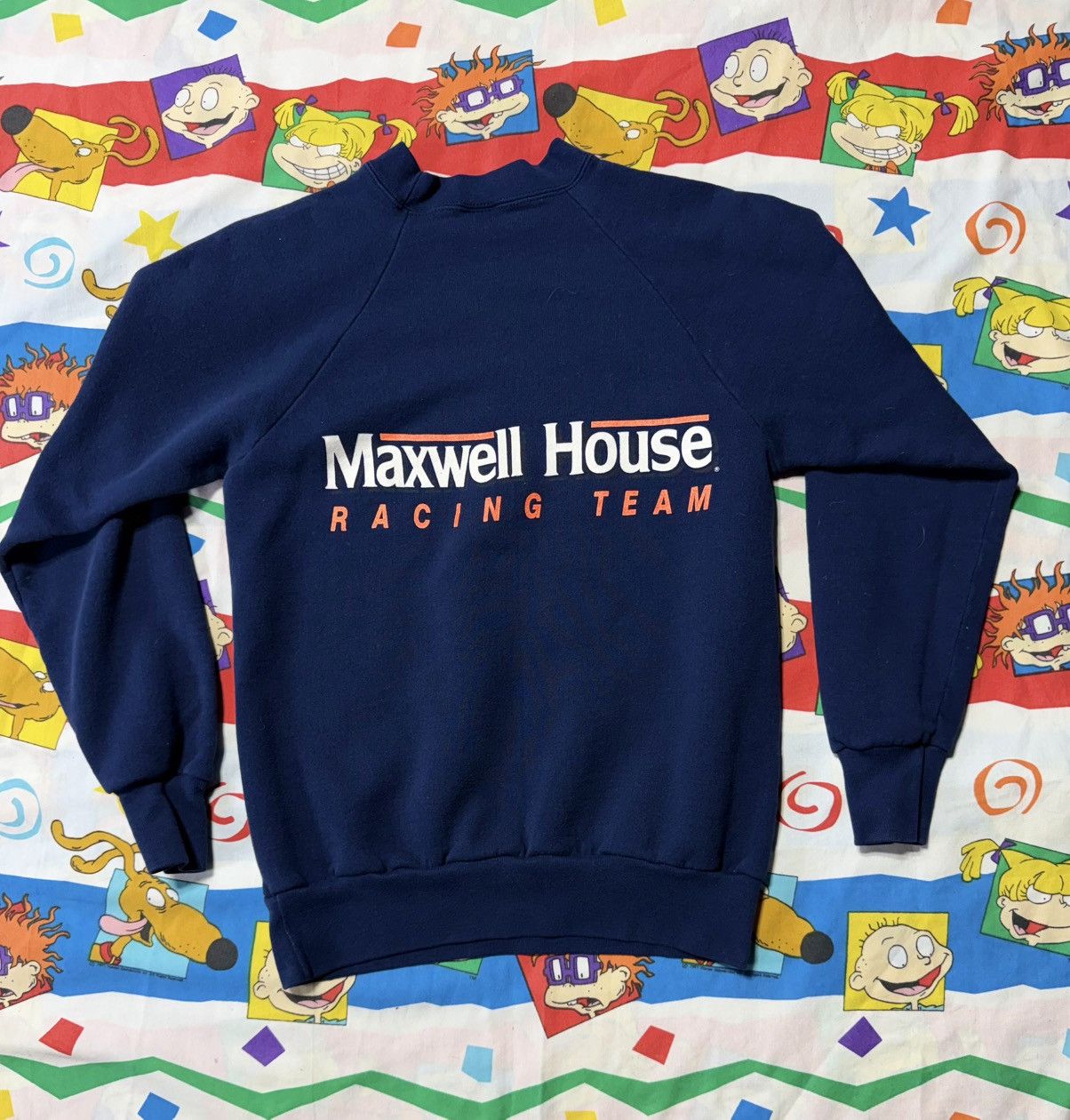 Other Vintage 80s 90s Maxwell House Coffee Racing Sweatshirt Size US XS / EU 42 / 0 - 3 Thumbnail