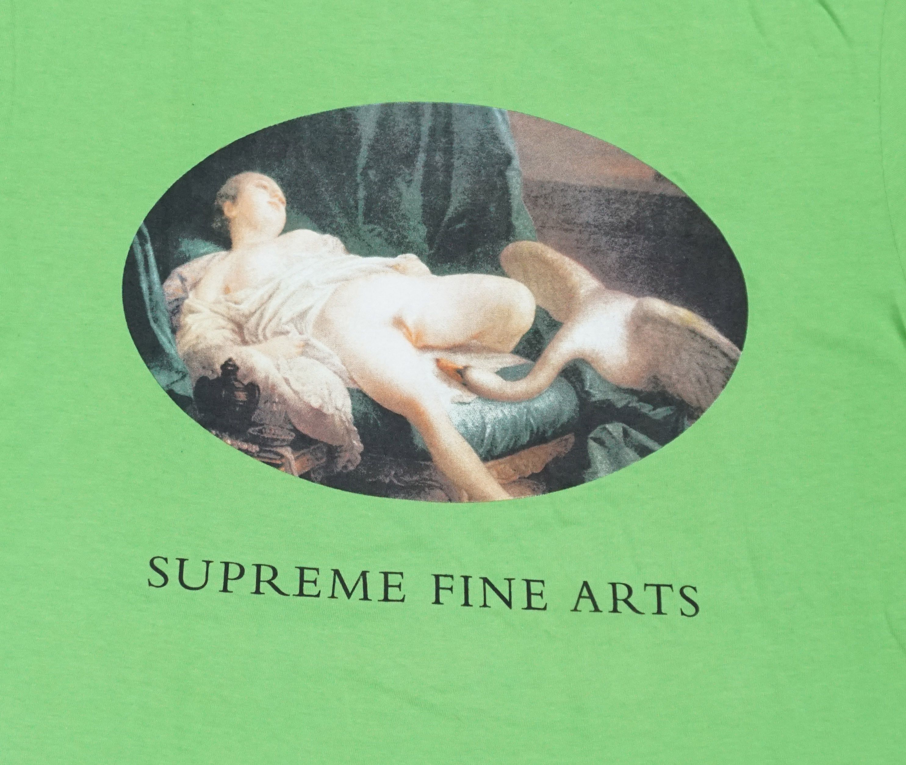 Supreme SS19 Supreme Leda and the Swan T-shirt Size US M / EU 48-50 / 2 - 2 Thumbnail