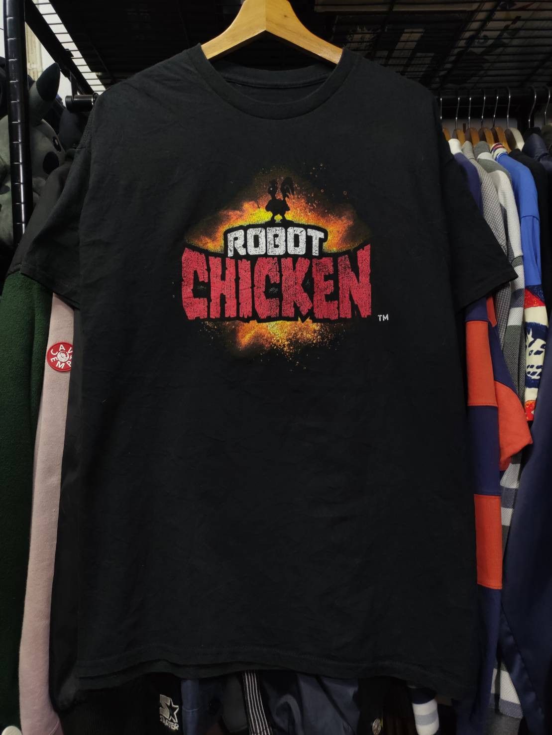 Cartoon Network Rare! Robot Chicken Adult Swim Stop motion Animated Series Size US L / EU 52-54 / 3 - 2 Thumbnail