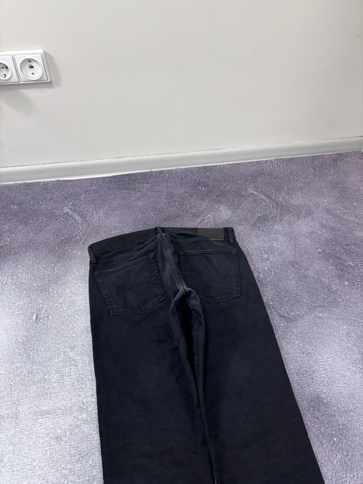 Polo Ralph Lauren Polo Ralph Lauren Men’s Sullivan Slim Black Denim Jeans Size US 31 - 16 Thumbnail