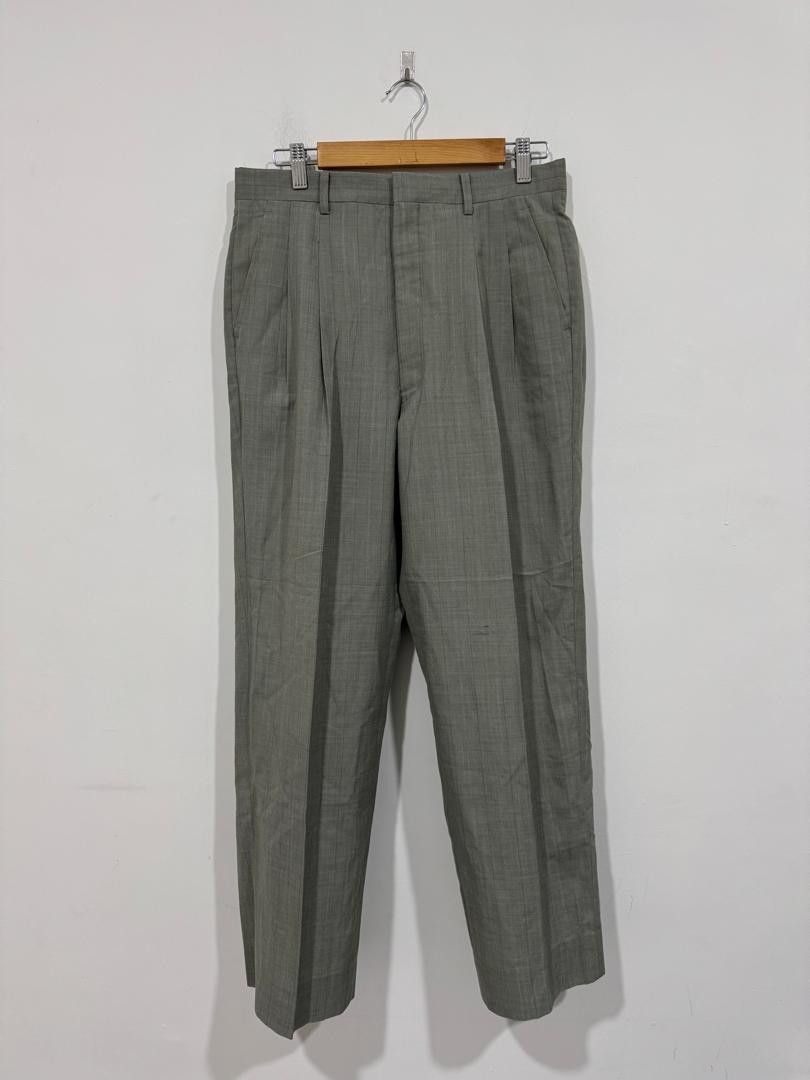 Balenciaga Vintage 90s Balenciaga Pour Homme Slack Pants Size US 32 / EU 48 - 1 Thumbnail