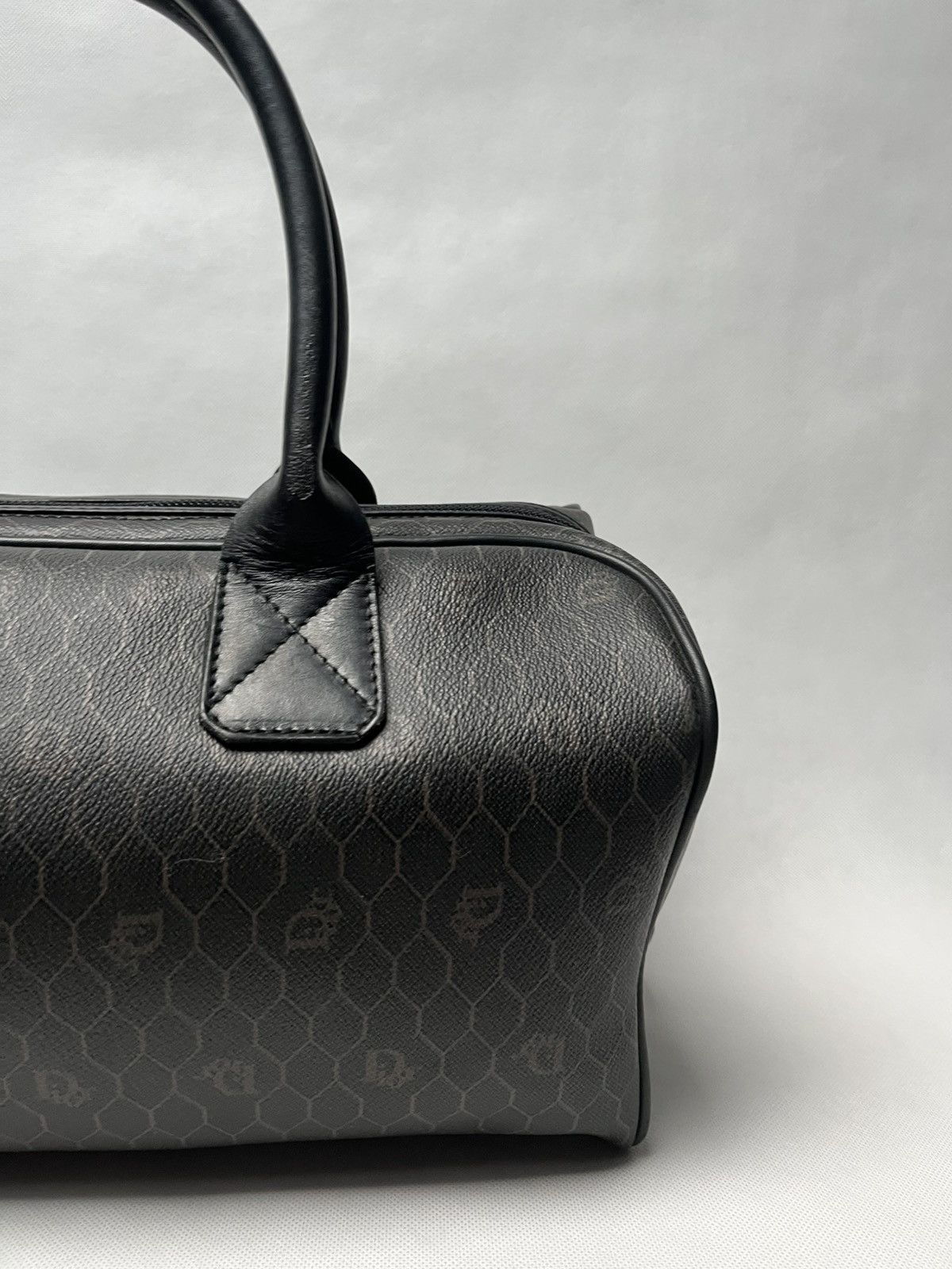 Christian Dior Monsieur Vintage Christian Dior monogram leather handbag rare Size ONE SIZE - 8 Thumbnail