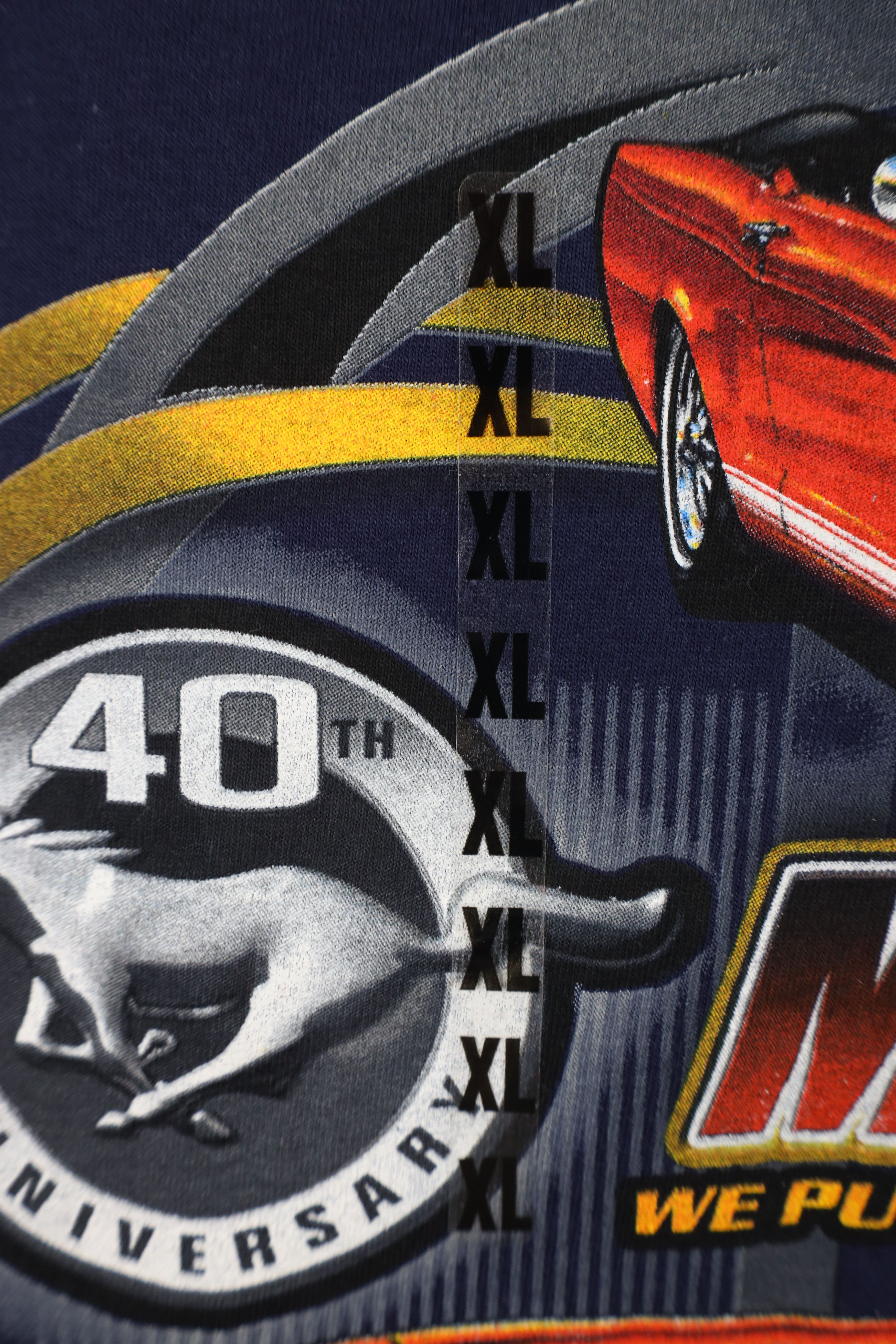 Vintage Deadstock Vintage Y2K 2004 Car 40th Anniversary T-Shirt Size US XL / EU 56 / 4 - 6 Thumbnail