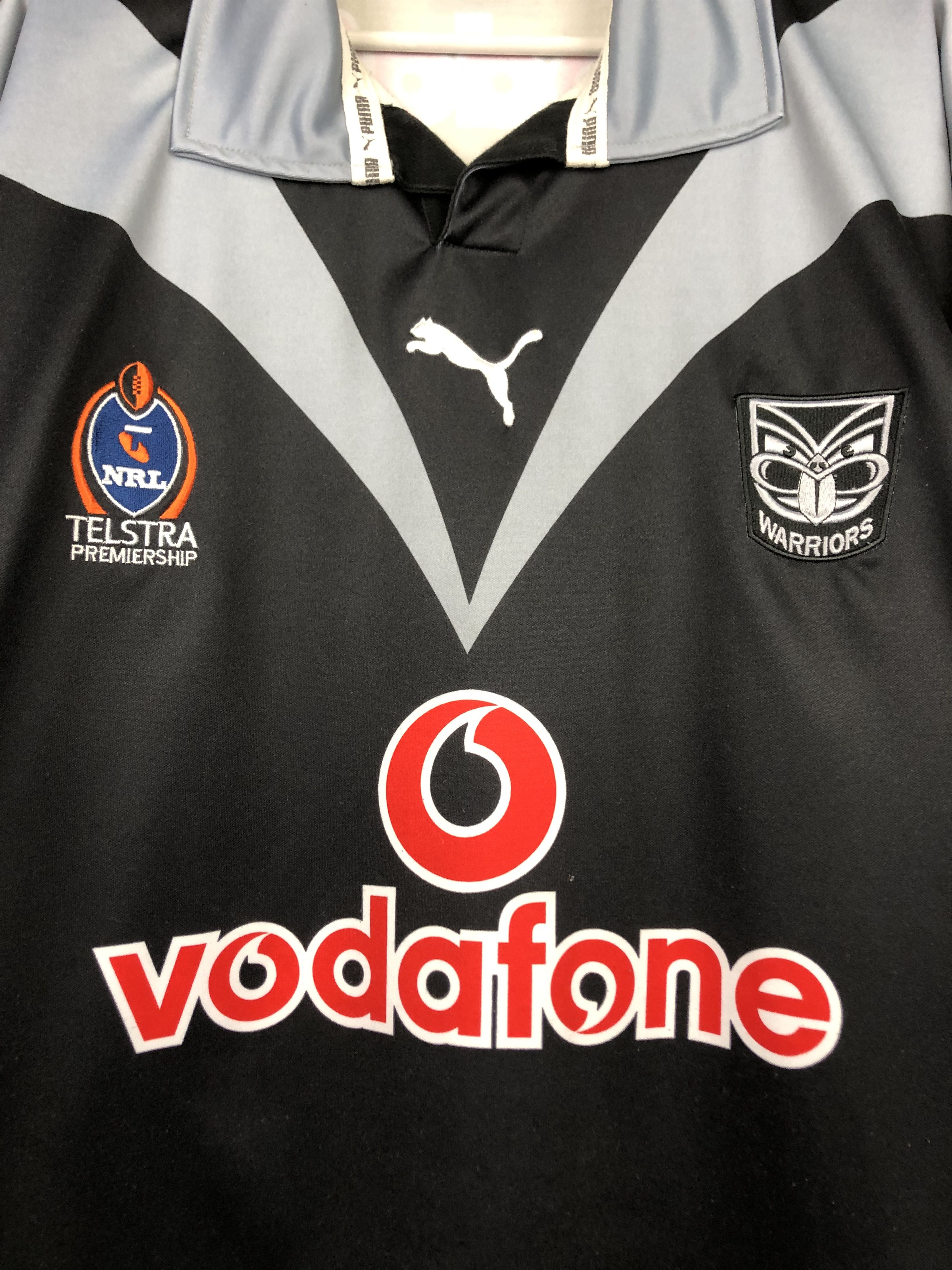 Puma Vintage Puma New Zealand Warriors Rugby Union Jersey Shirt Size US M / EU 48-50 / 2 - 3 Thumbnail