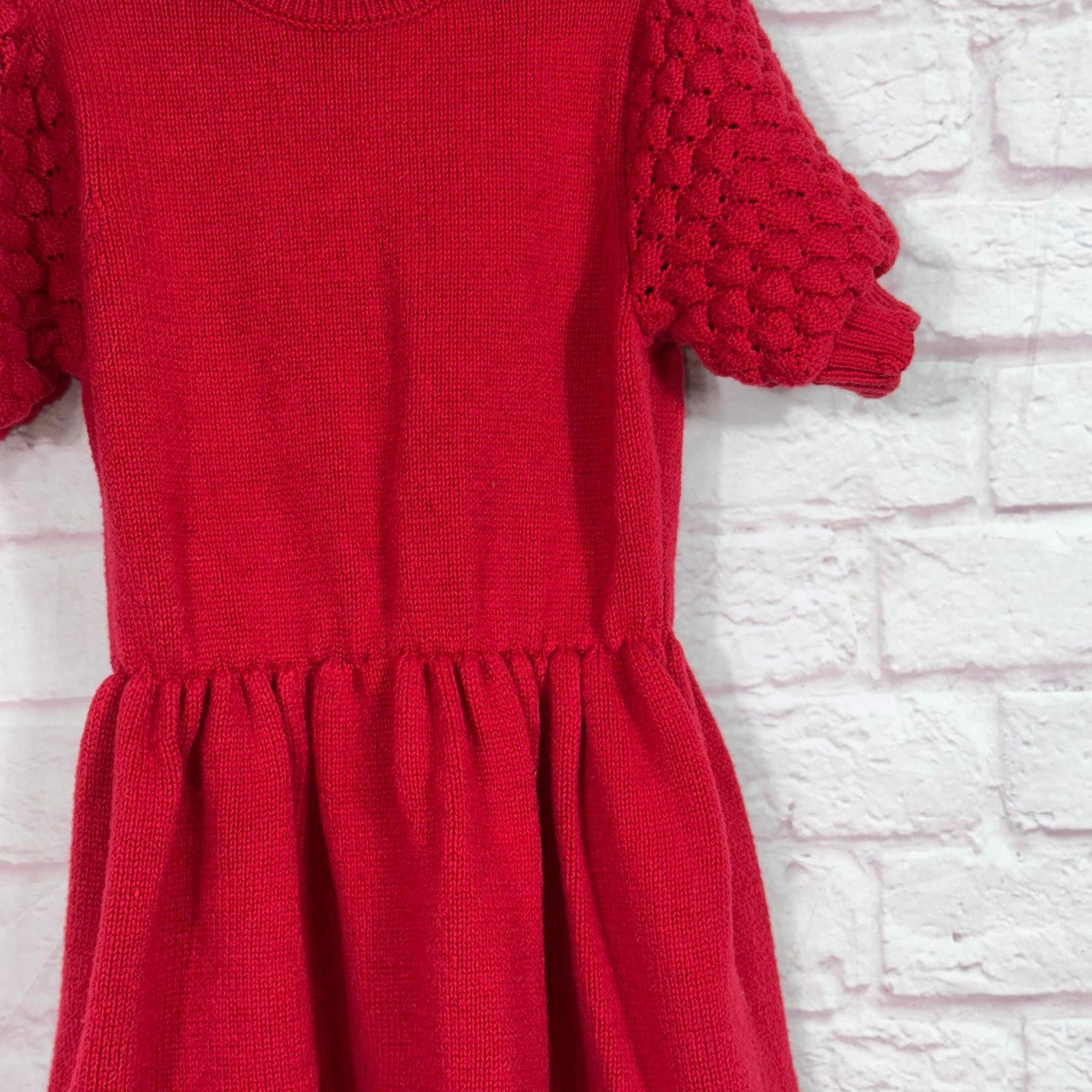 Other Janie & Jack Size 10 Red Sweater Dress Size ONE SIZE - 3 Thumbnail