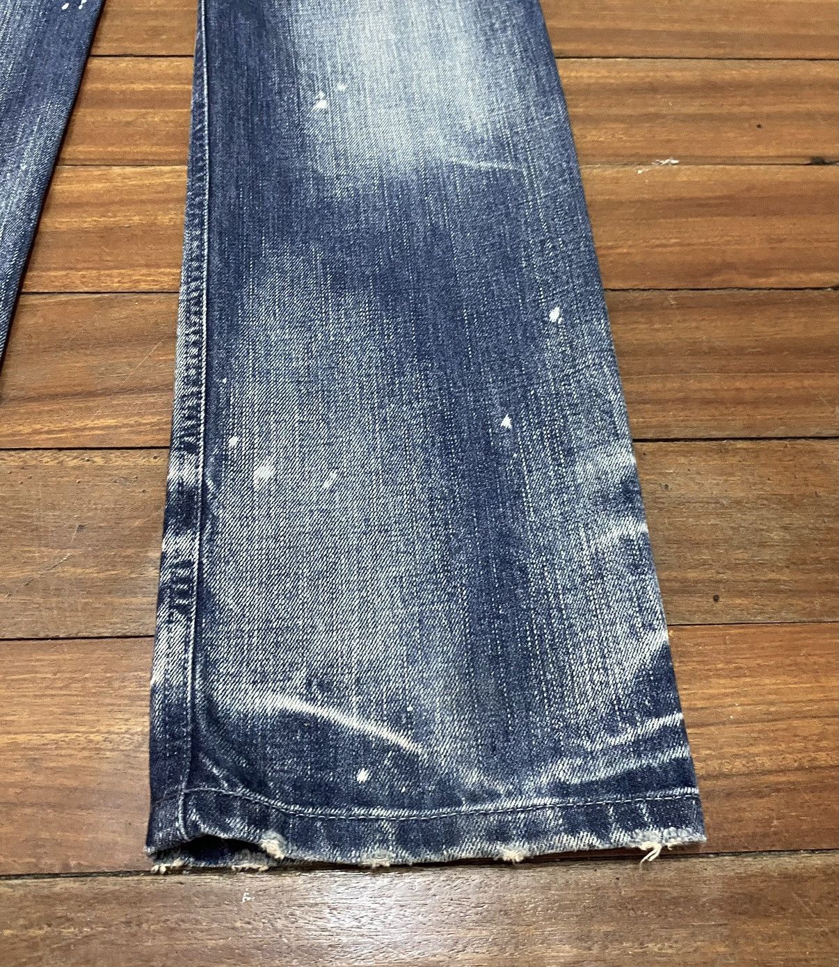 14th Addiction Very Rare Vintage Japanese Brand Neil Barrett Jeans 2000s Size US 31 - 8 Thumbnail