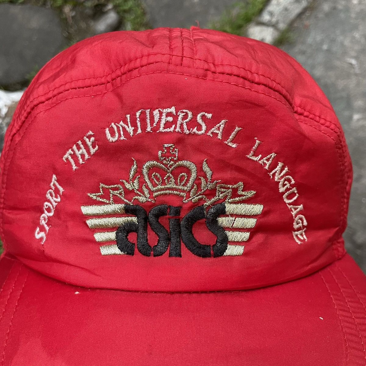 Vintage Vintage Asics winter hat Size ONE SIZE - 4 Thumbnail