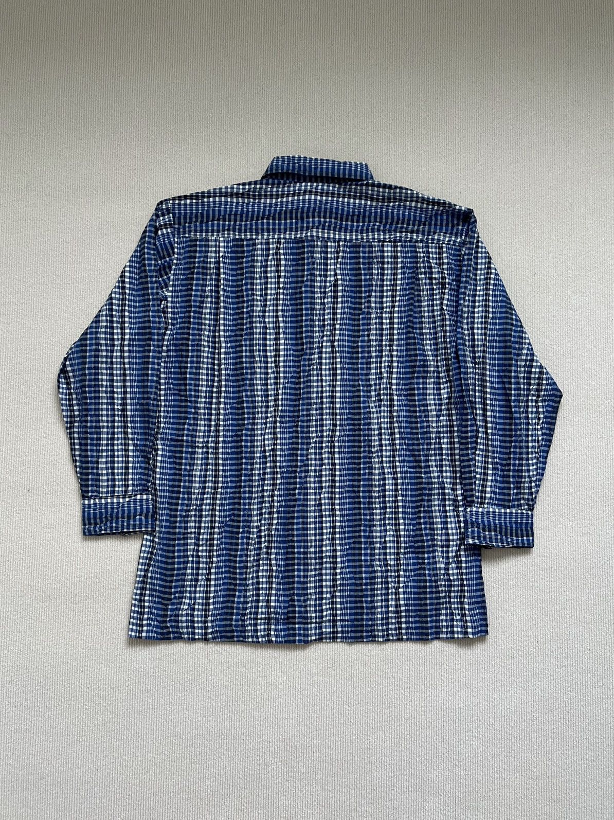 Vintage Issey Miyake textured shirt Size US L / EU 52-54 / 3 - 3 Thumbnail