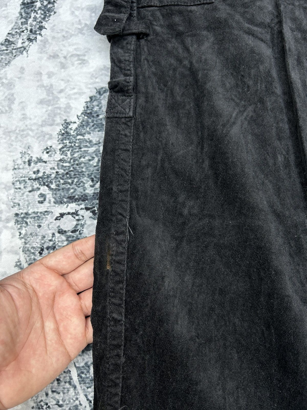 Japanese Brand Corduroy Bondage Cargo Pants Size US 32 / EU 48 - 8 Thumbnail