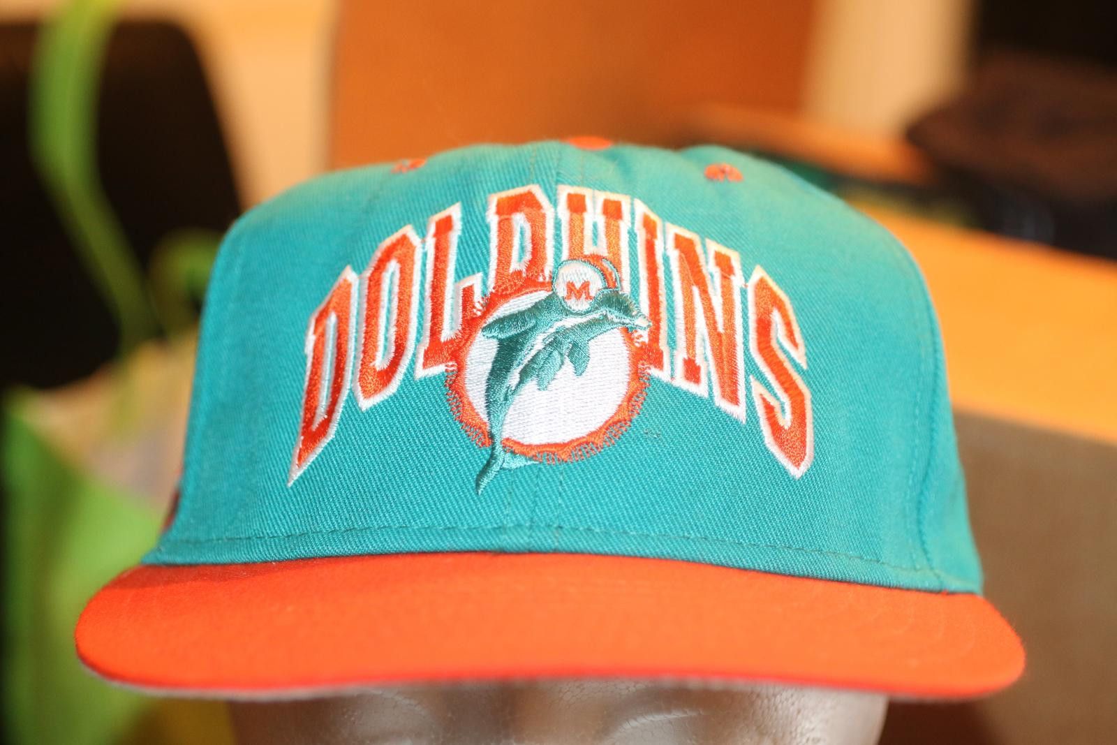 NFL Vintage Miami Dolphins NFL Logo Athletic Cap 7 1/2 USA new Size ONE SIZE - 1 Thumbnail