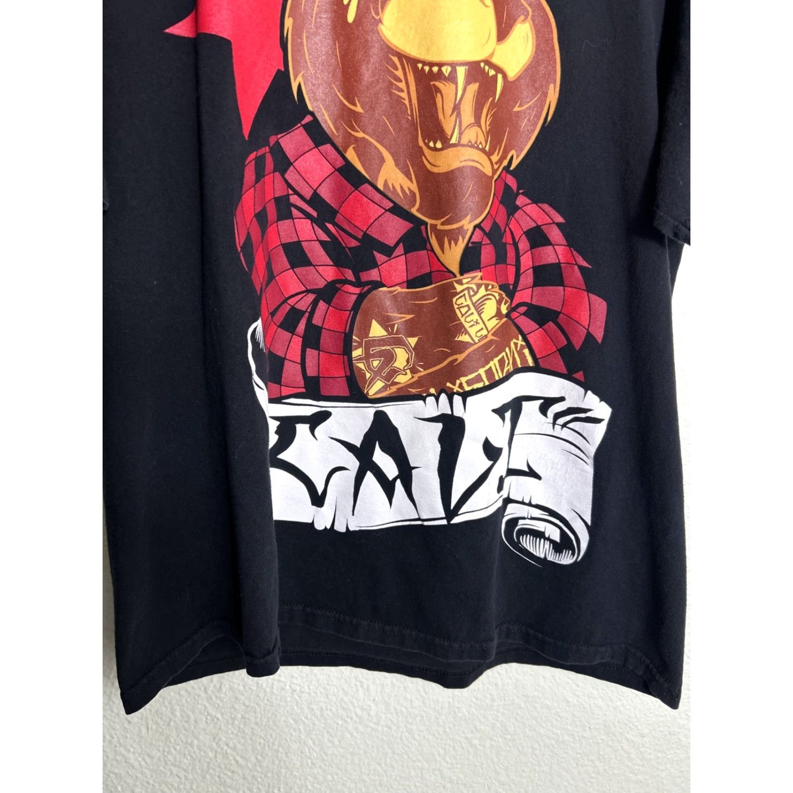 Vintage Fatal Clothing Co. T-Shirt Mens XL Black Punk Y2K Cali Republic Size US XL / EU 56 / 4 - 6 Thumbnail