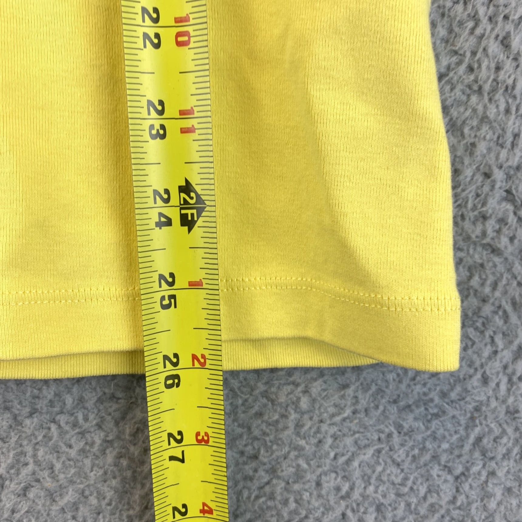 Vintage LL BEAN Women XS Yellow 100% Cotton Long Sleeve Button-Down Shirt Size L / US 10 / IT 46 - 5 Thumbnail