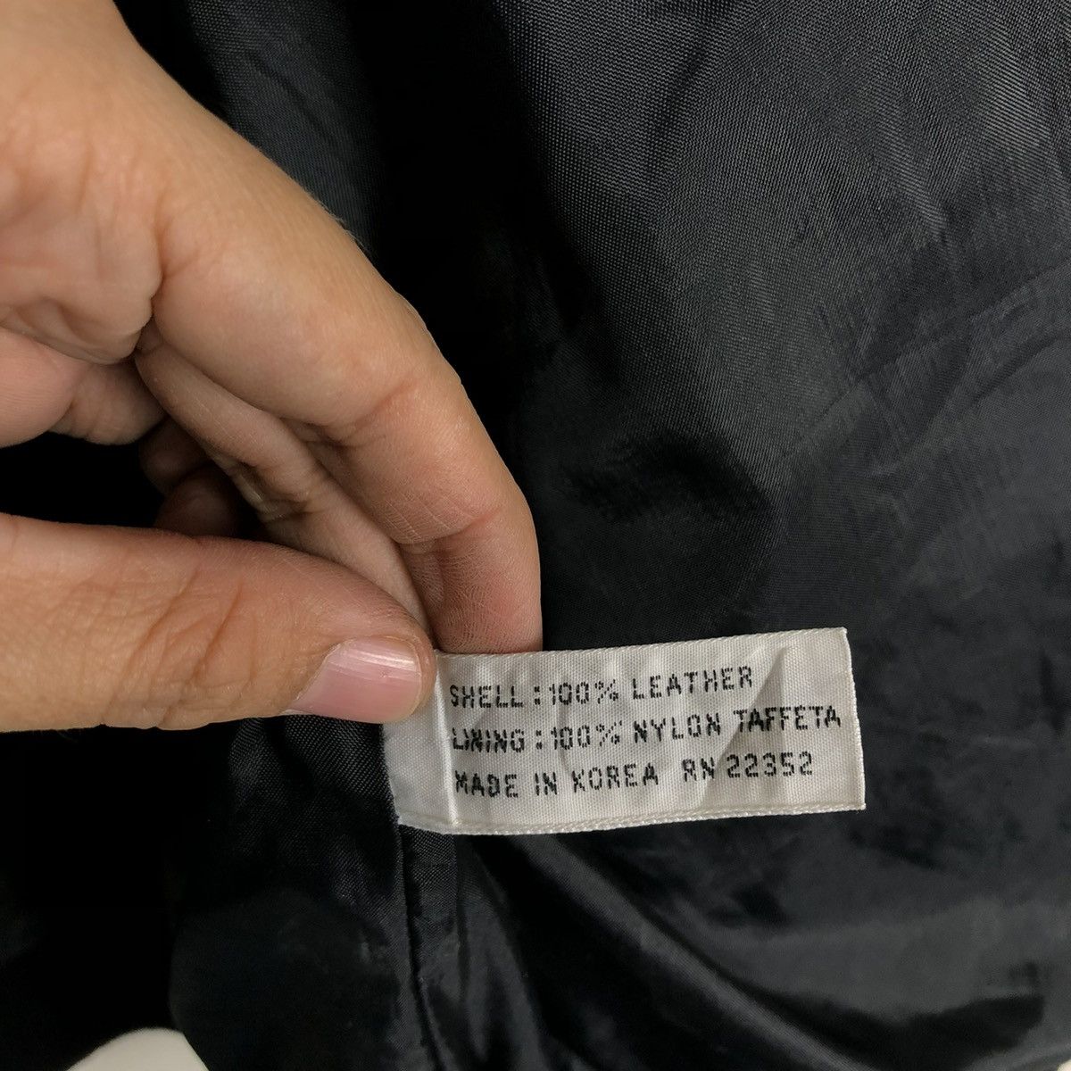 Japanese Brand 🔥90’s Vintage Leather Bomber Jacket Split End Issey Miyake Size US M / EU 48-50 / 2 - 15 Thumbnail