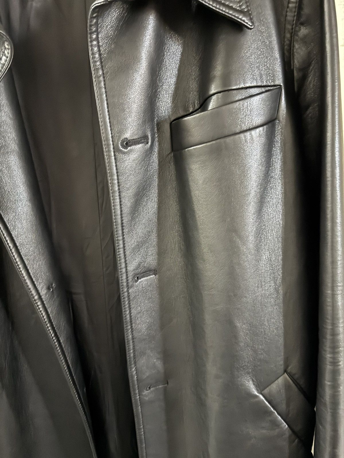 Nanushka Nanushka Black Vegan Leather Long Coat Size US M / EU 48-50 / 2 - 3 Thumbnail