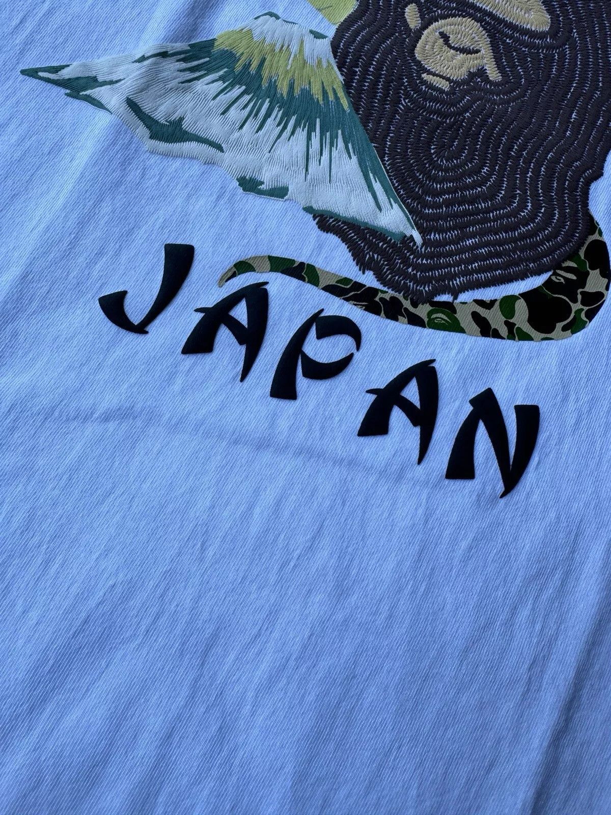 Bape BAPE A BATHING APE - 'JAPANESE CULTURE' White T-Shirt Size US L / EU 52-54 / 3 - 7 Thumbnail