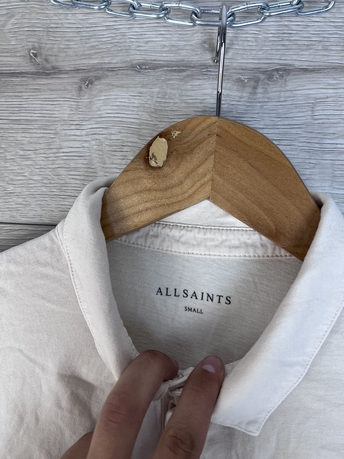 Allsaints Mens polo Allsaints size S Size US S / EU 44-46 / 1 - 5 Thumbnail