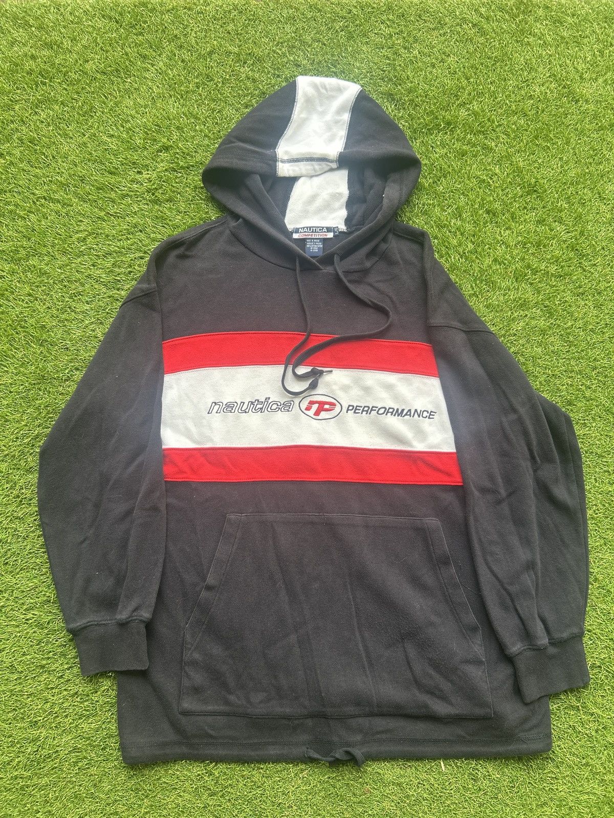 Nautica Vintage Nautica Competition Performance Hoodie Size US L / EU 52-54 / 3 - 1 Thumbnail