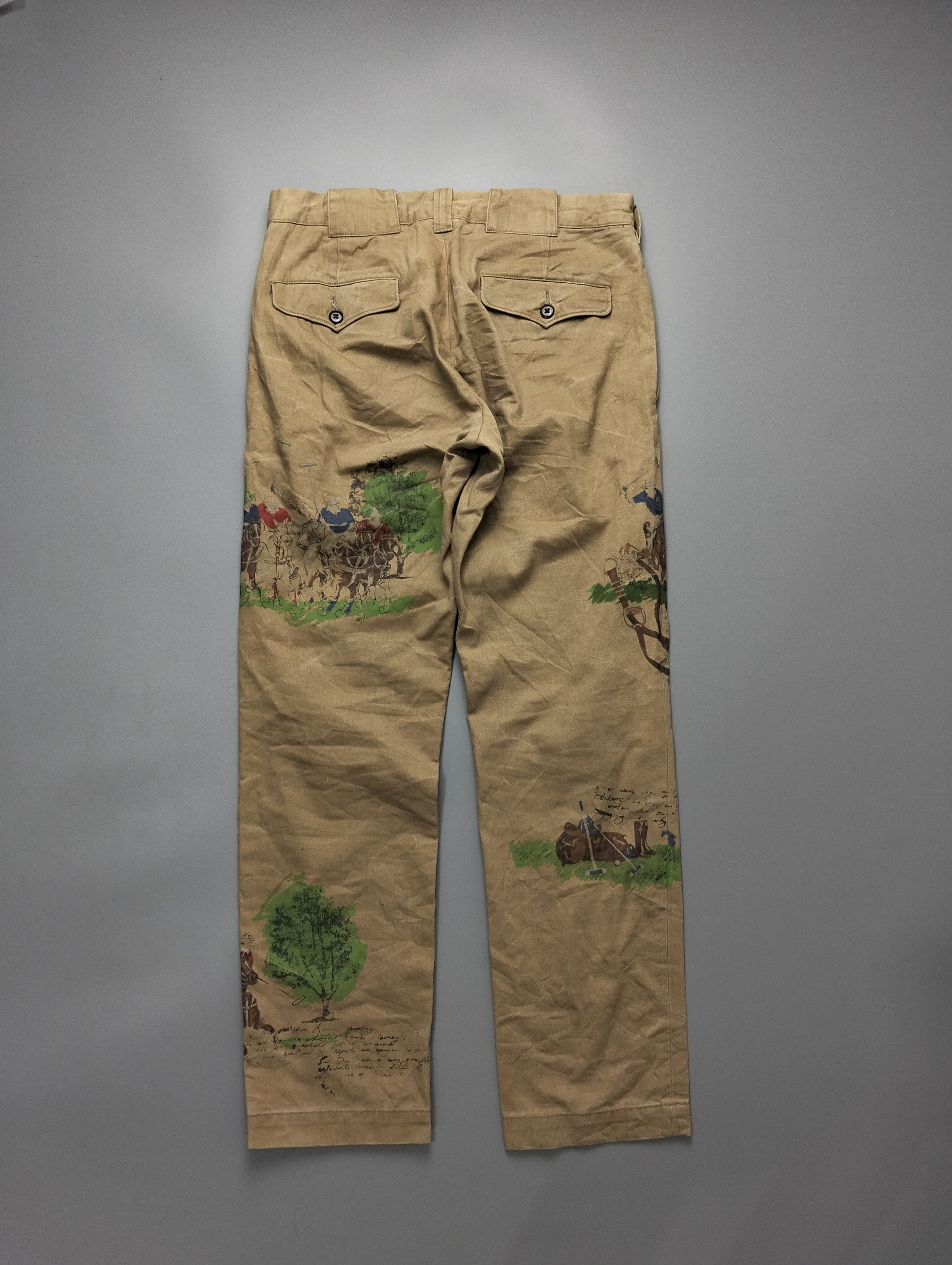 Polo Ralph Lauren polo RL printed pony chino pants Size US 30 / EU 46 - 2 Thumbnail