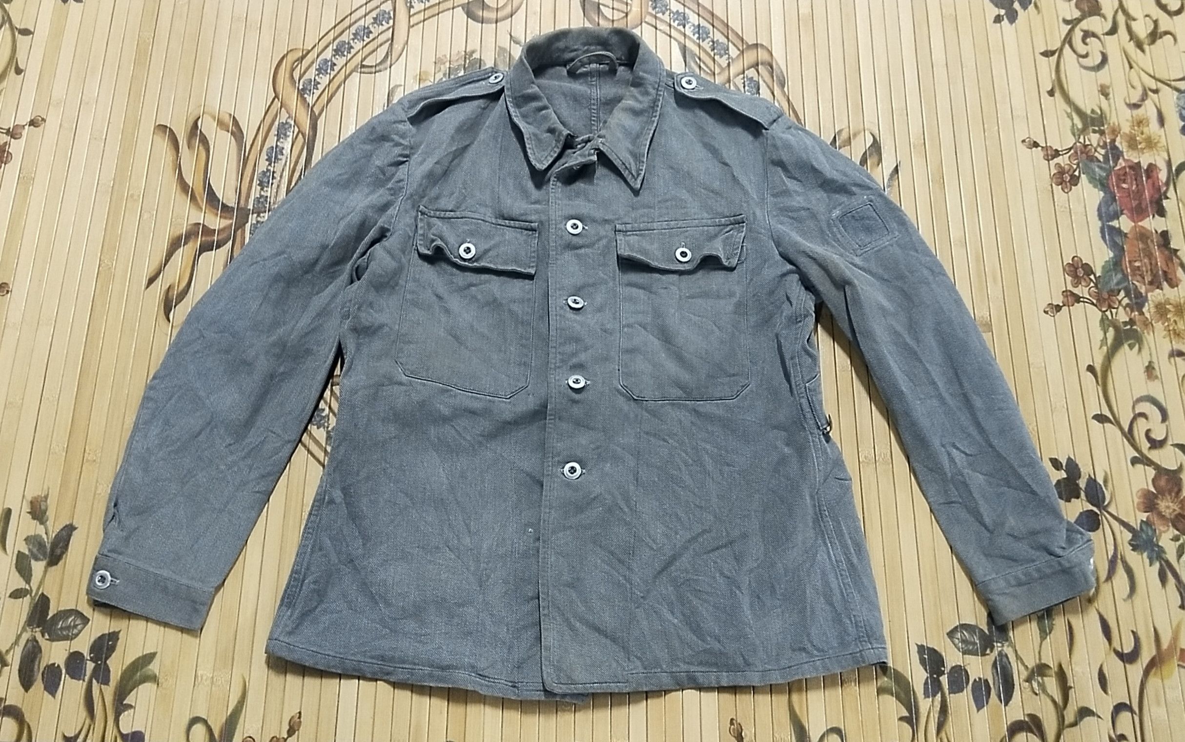 Final Drop Vintage 60s Swiss Army Denim Jacket