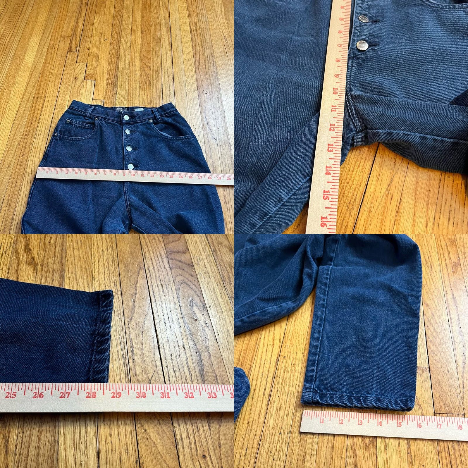 Vintage VINTAGE Palmettos Jeans Womens 11 High Rise 80s Button Front Tapered Mom Blue Womens Jeans 11 High Rise 80s Vintage Button Front Tapered Mom Blue Size 32" / US 10 / IT 46 - 8 Thumbnail