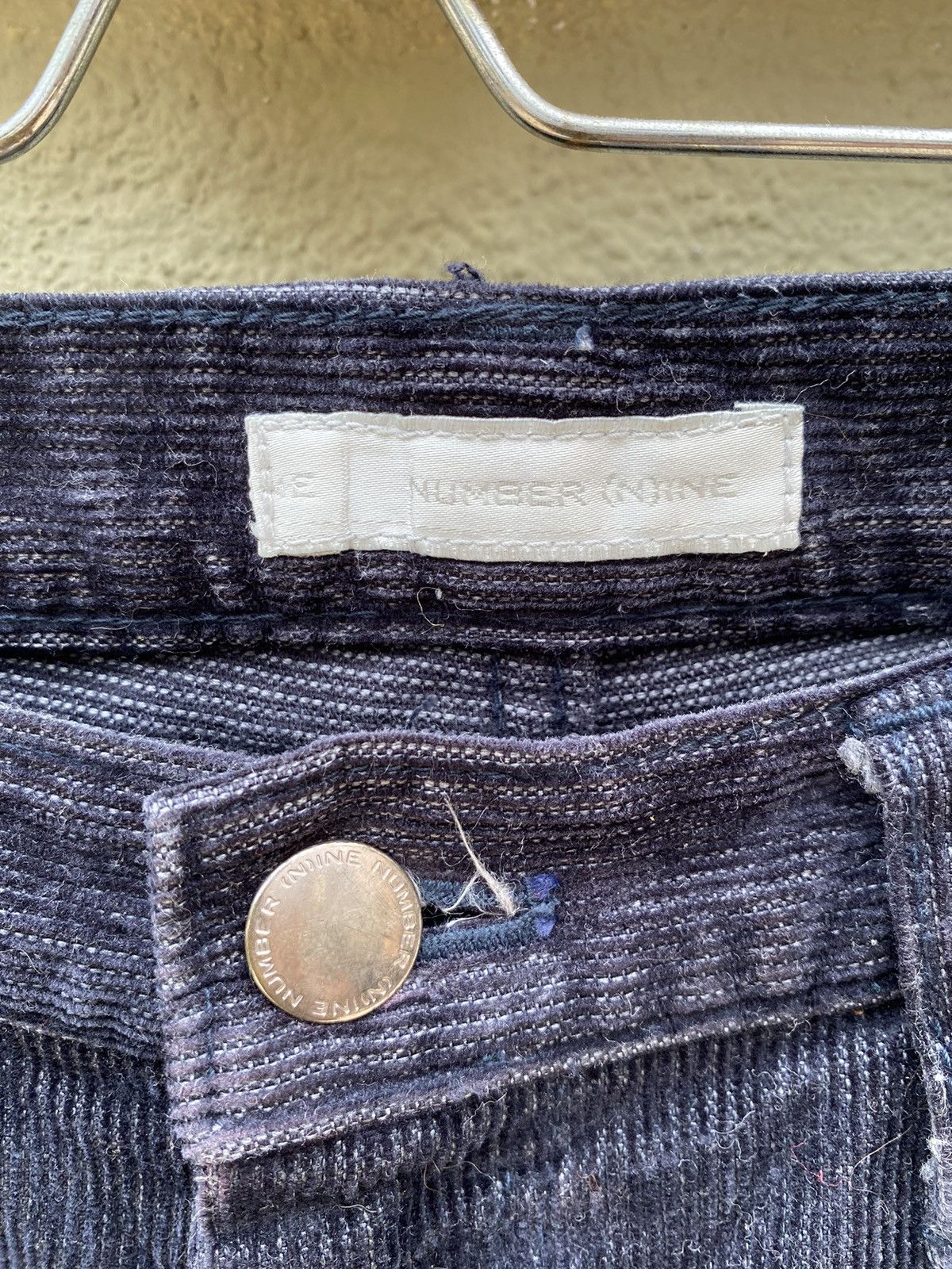Number (N)ine corduroy pants Size US 32 / EU 48 - 3 Thumbnail