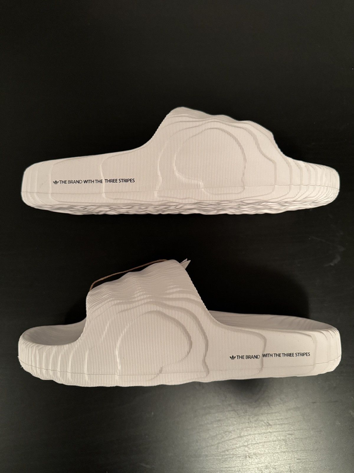 Adidas ADIDAS ADILETTE 22 SLIDES CRYSTAL WHITE Size US 11 / EU 44 - 1 Thumbnail