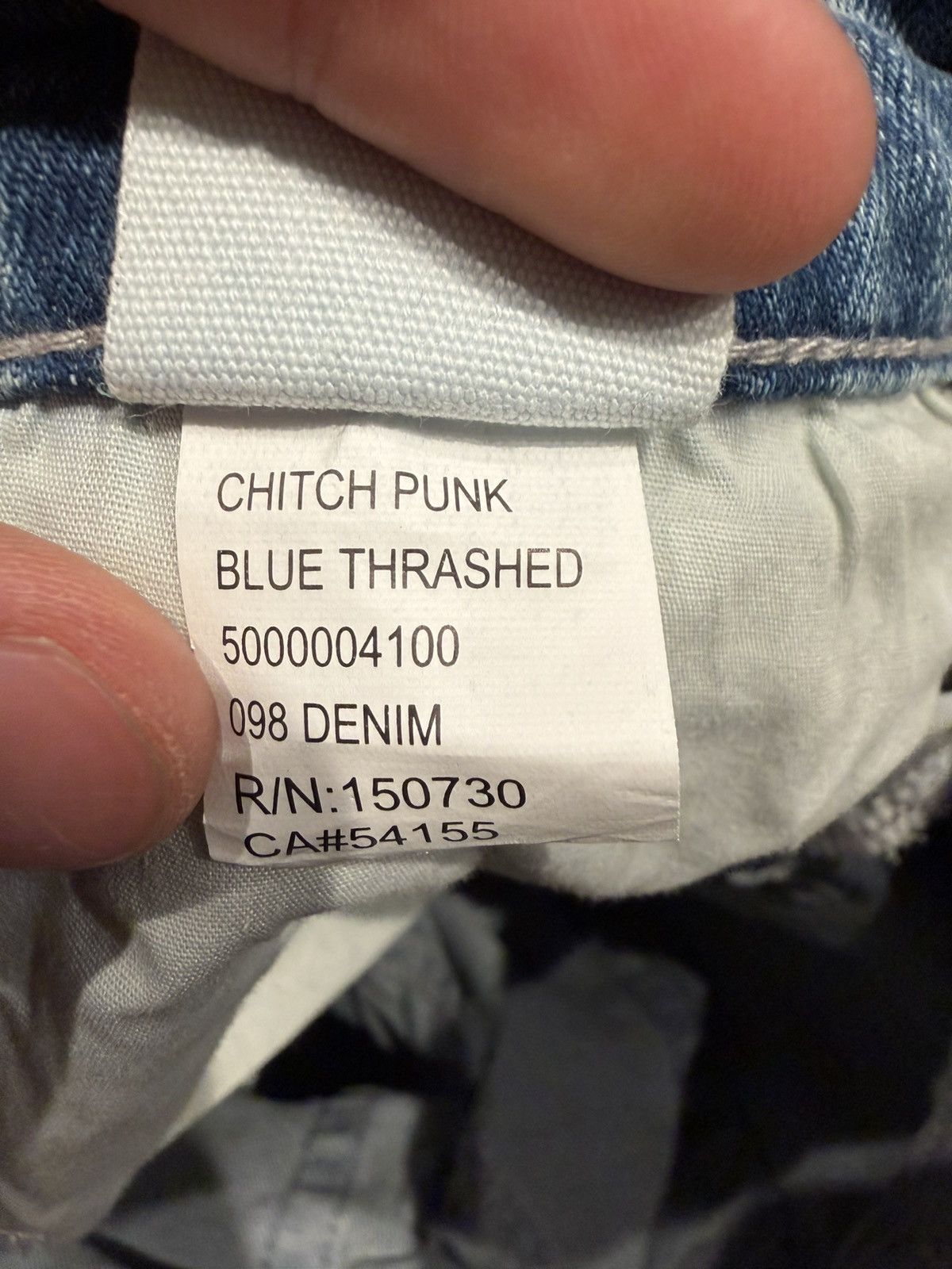 Ksubi Ksubi Chitch Punk Blue Thrashed Jeans Size 33 Size US 33 - 12 Thumbnail