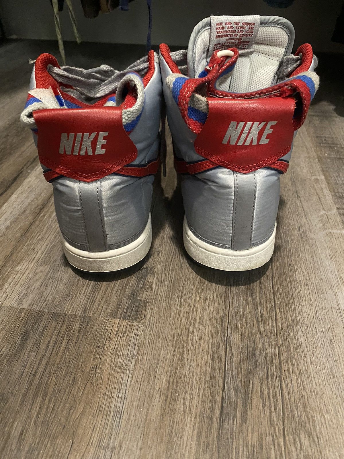 Nike Nike Vandal High Supreme OG / Metallic Silver Sz 10 Size US 10 / EU 43 - 3 Thumbnail