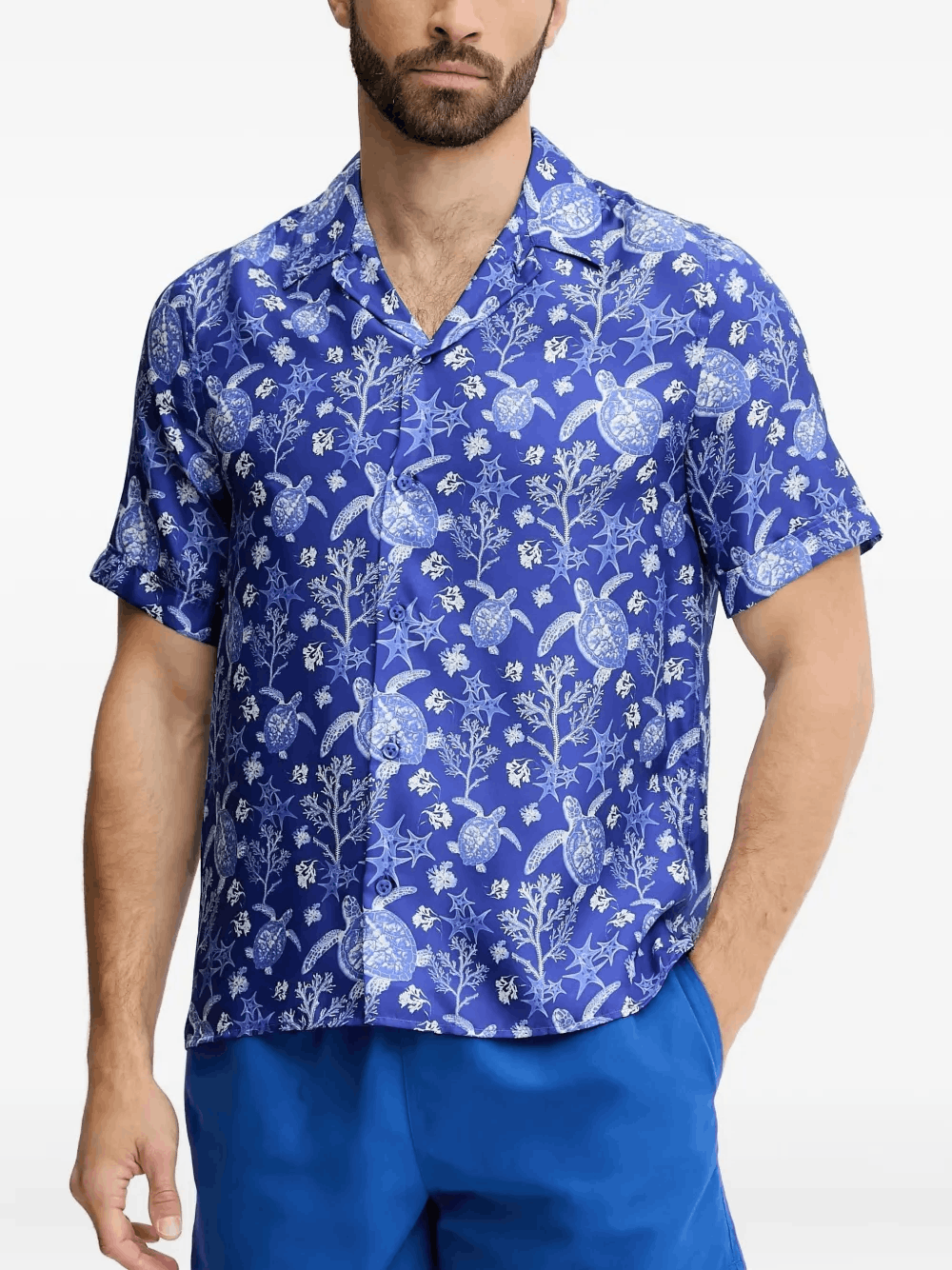 Other Turtle-Print Shirt Size US S / EU 44-46 / 1 - 1 Thumbnail