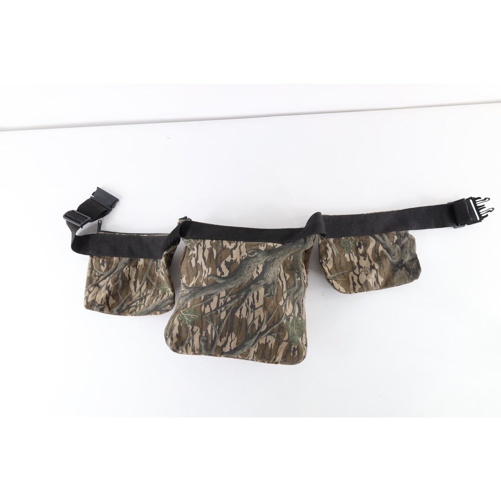 Vintage Vintage 90s Mossy Oak Camouflage Chamois Cloth Belt Bag Size ONE SIZE - 6 Thumbnail