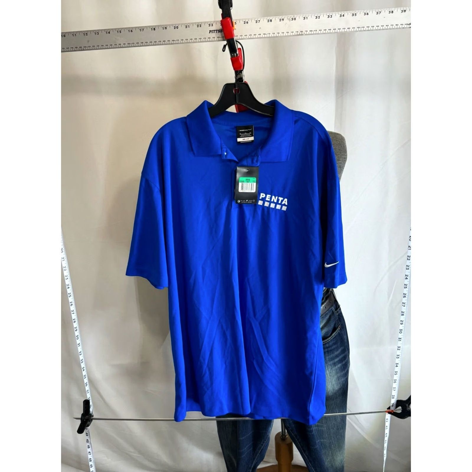 Nike Nike Shirt Mens xL Sharp NWT Embroidered Penta POLO Size US XL / EU 56 / 4 - 3 Thumbnail