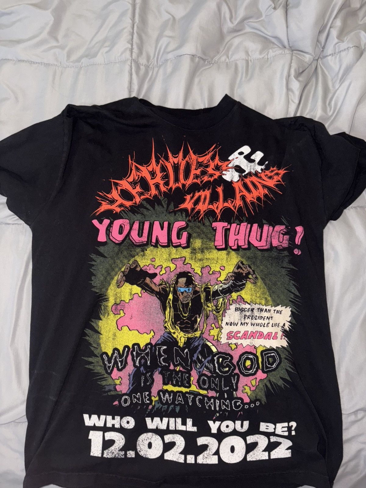 Metro Boomin Hero’s & Villians Young Thug Tee Size US L / EU 52-54 / 3 - 1 Thumbnail