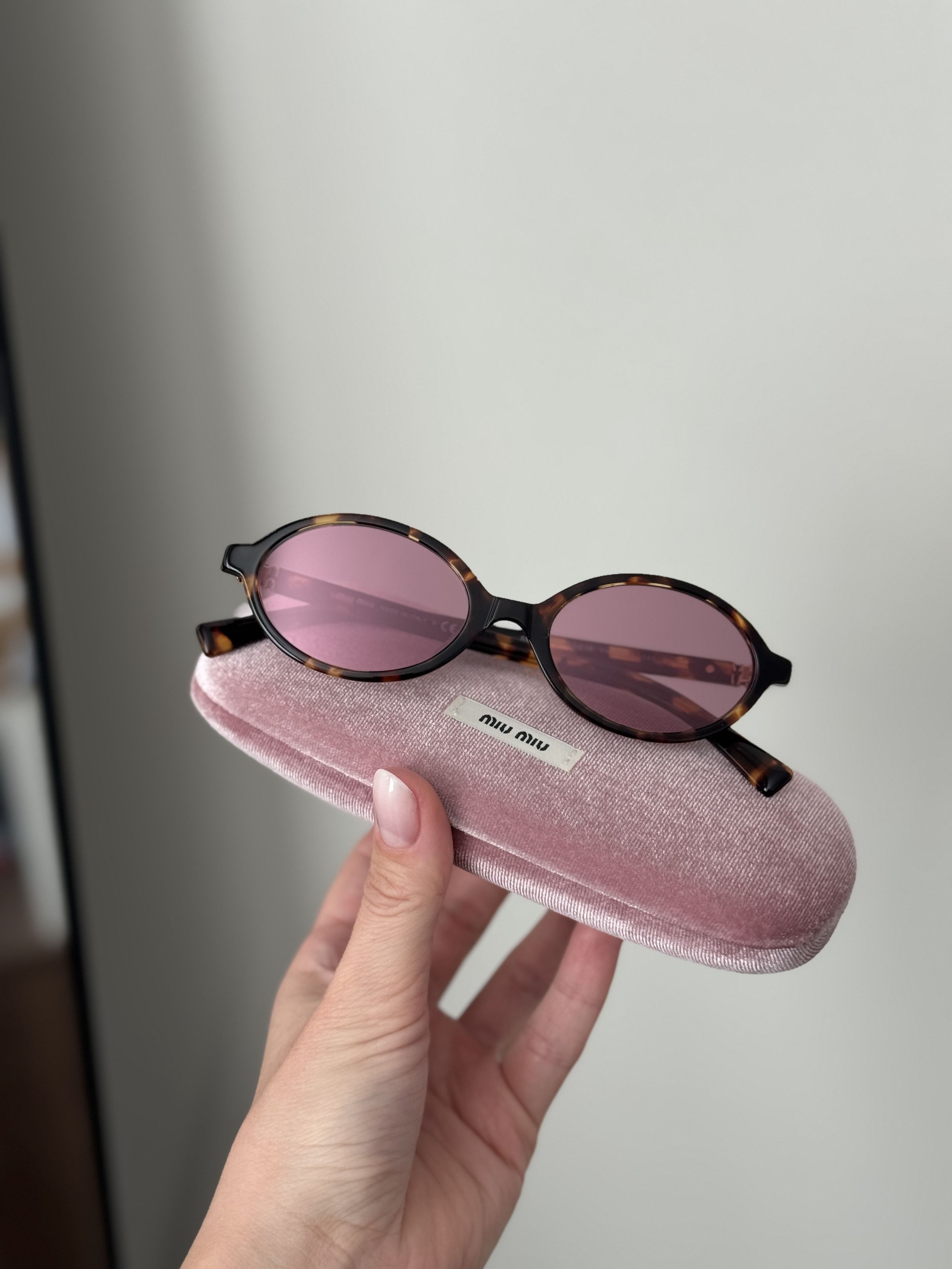 Miu Miu Miu Miu REGARD Women Sunglasses MU04ZSF VAU50D AUTHENTIC Size ONE SIZE - 4 Thumbnail