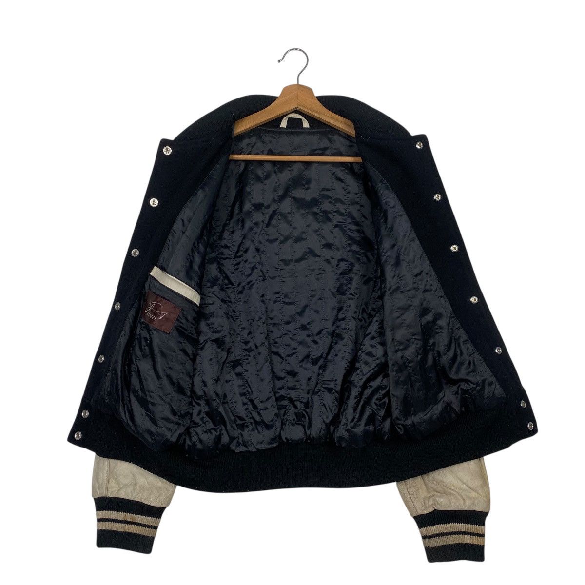 Japanese Brand J-1 varsity jacket leather sleeve Size US M / EU 48-50 / 2 - 11 Thumbnail