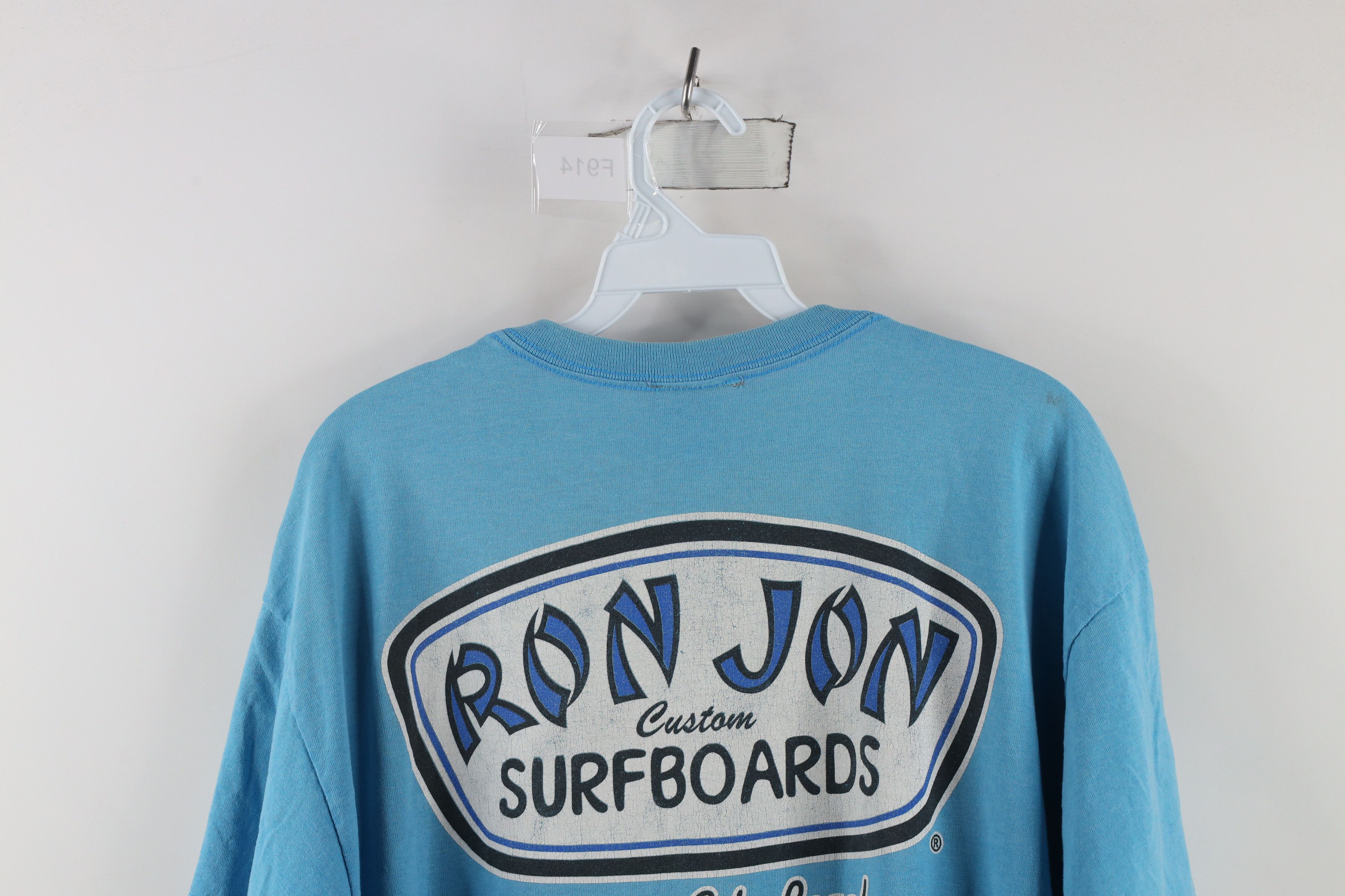 Vintage Vintage Ron Jon Surf Shop Spell Out Surfboards T-Shirt Size US L / EU 52-54 / 3 - 13 Thumbnail