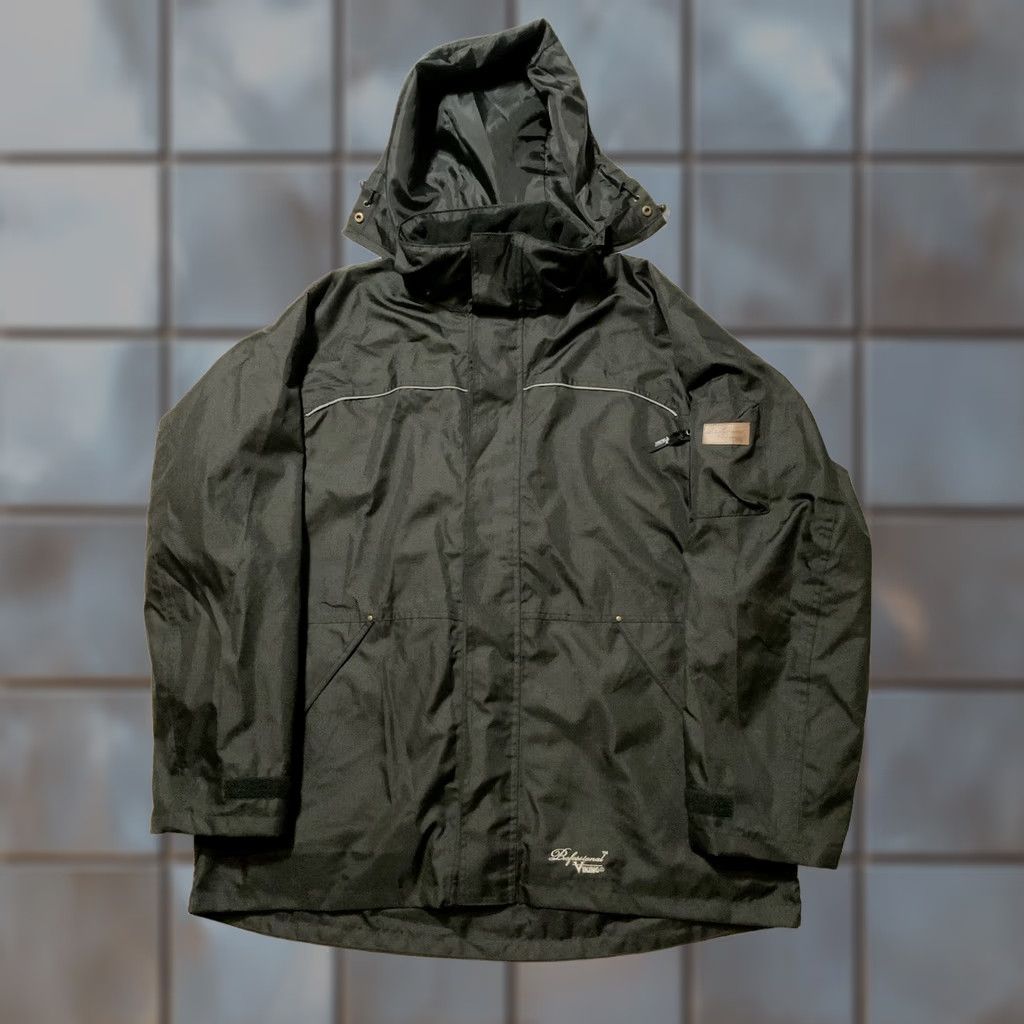 Vintage VINTAGE? (No) Professional Viking Thor 300D Waterproof Breathable Reflective Denier Jacket 3XL Men Black Polyester Waterproof Jacket Size US XXL / EU 58 / 5 - 1 Thumbnail