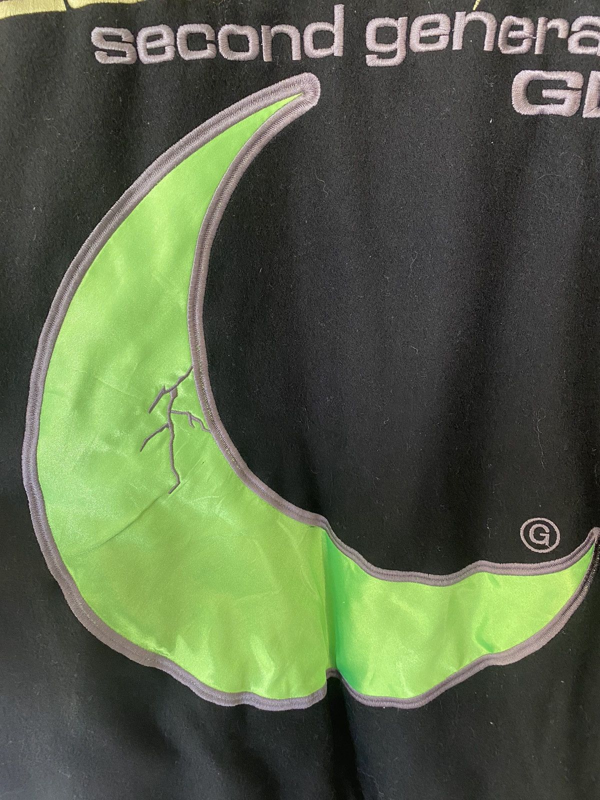 Narcotic GDC 2000s GDC 3rd Anniversary Electro Age Half moon leather Size US L / EU 52-54 / 3 - 11 Thumbnail