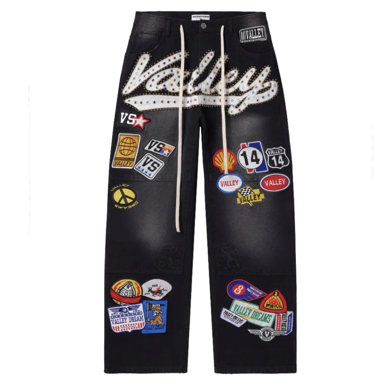 Other Vale Forever Black 1980’s Painter Jeans Size US 30 / EU 46 - 1 Thumbnail
