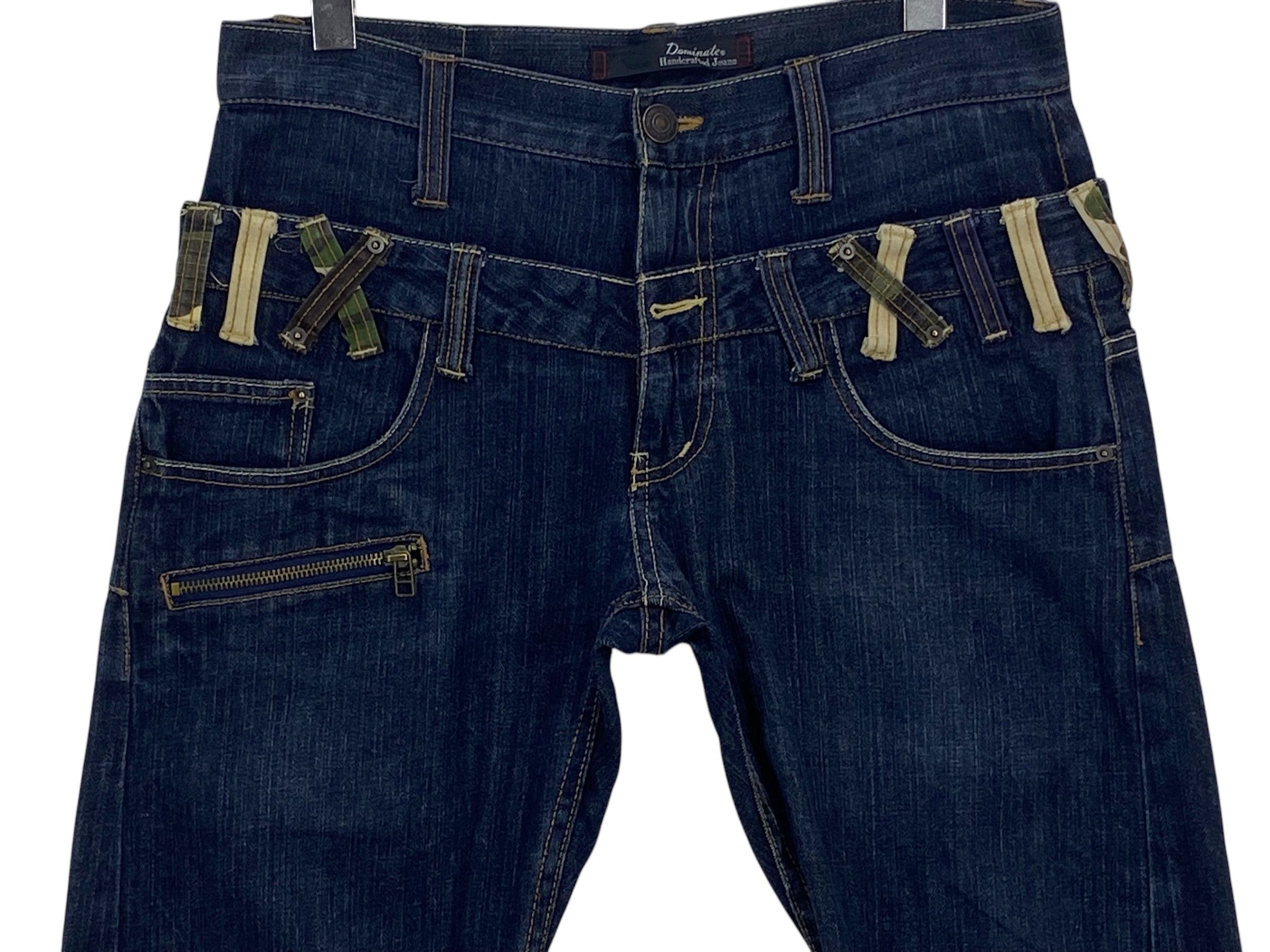 Other Dominate Handcrafted Jeans Double Waist Distressed Jeans Size US 32 / EU 48 - 3 Thumbnail