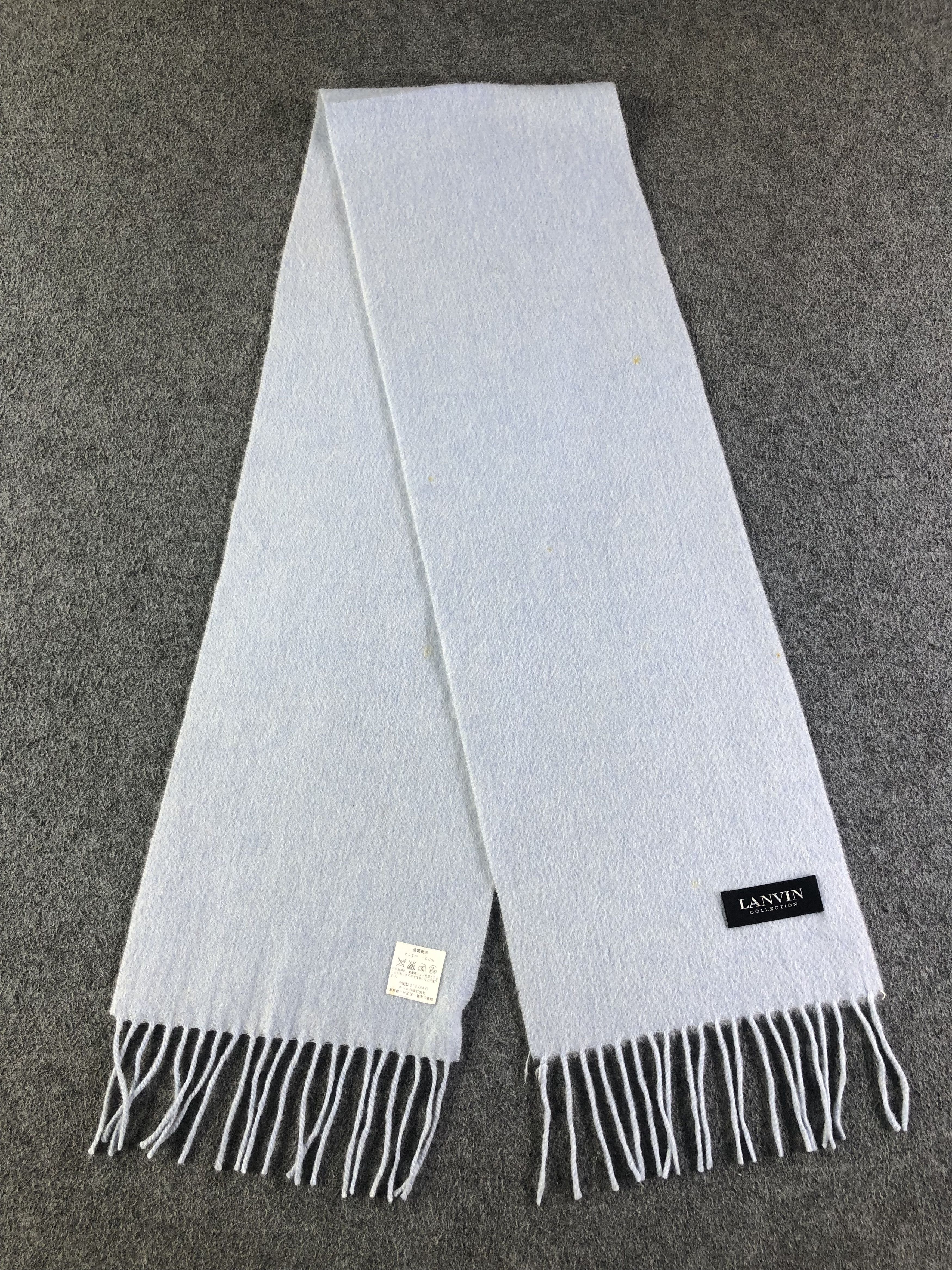 Lanvin Lanvin Cashmere Scarf / Muffler / Neckwear SS1361 Size ONE SIZE - 3 Thumbnail