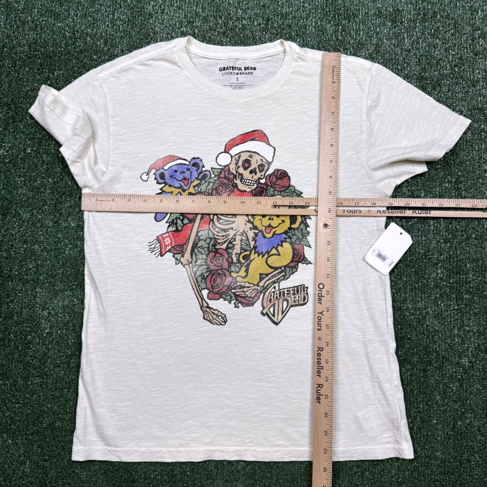 Lucky Brand Grateful Dead Lucky Brand Graphic T Shirt Men's S Multicolor Skull Logo Tee Size US S / EU 44-46 / 1 - 5 Thumbnail