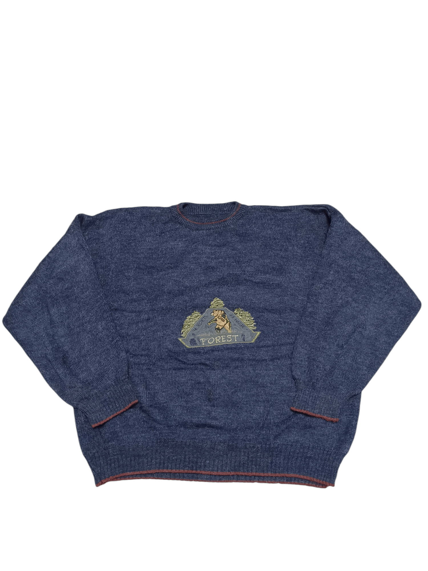 Other VINTAGE 90S MADE IN ITALY WOOL ALPACCA BEAR SWEATER Size US XL / EU 56 / 4 - 1 Thumbnail