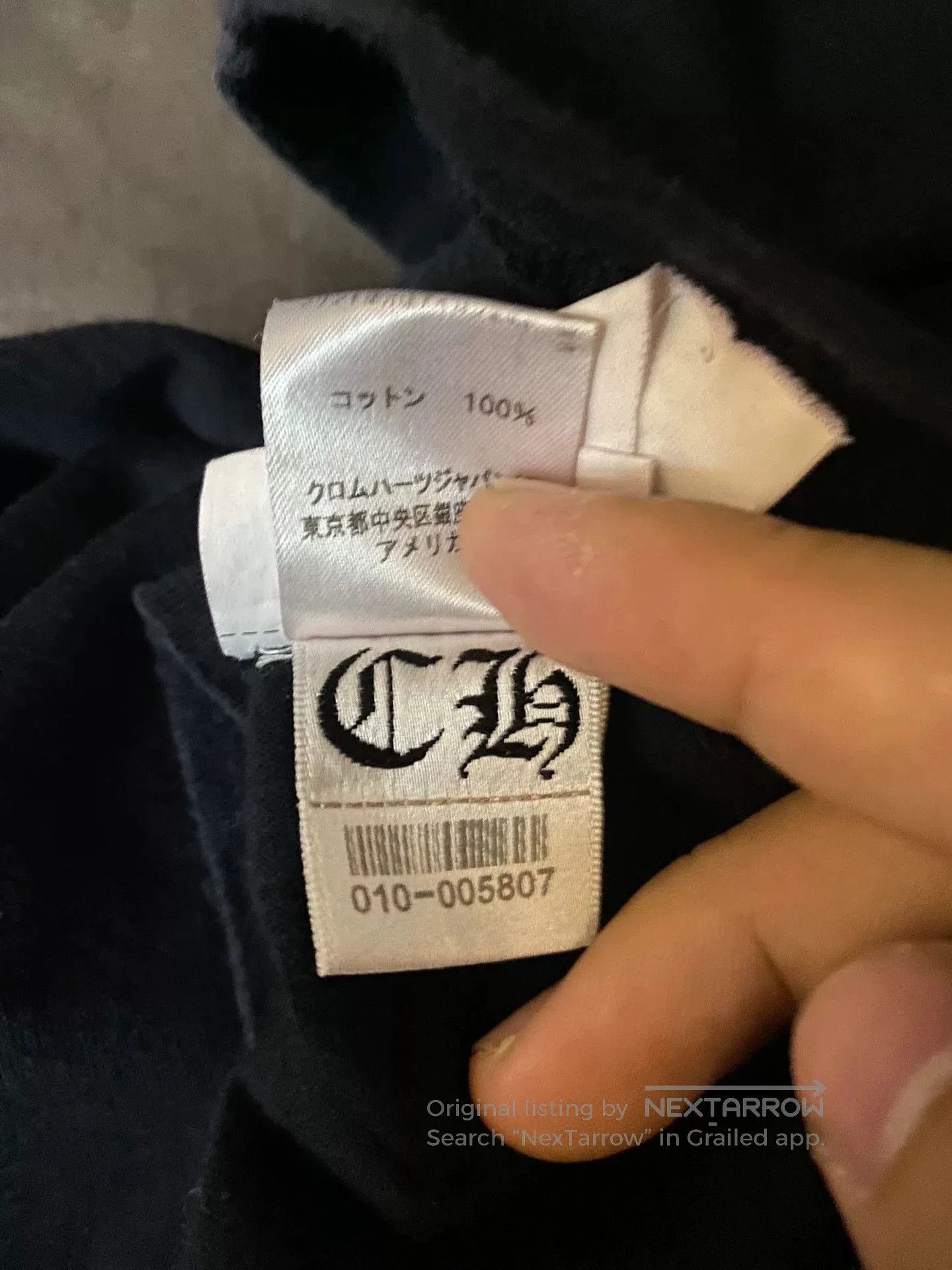 Chrome Hearts Chrome Hearts Black Short Sleeve T. Size L / US 10 / IT 46 - 4 Thumbnail