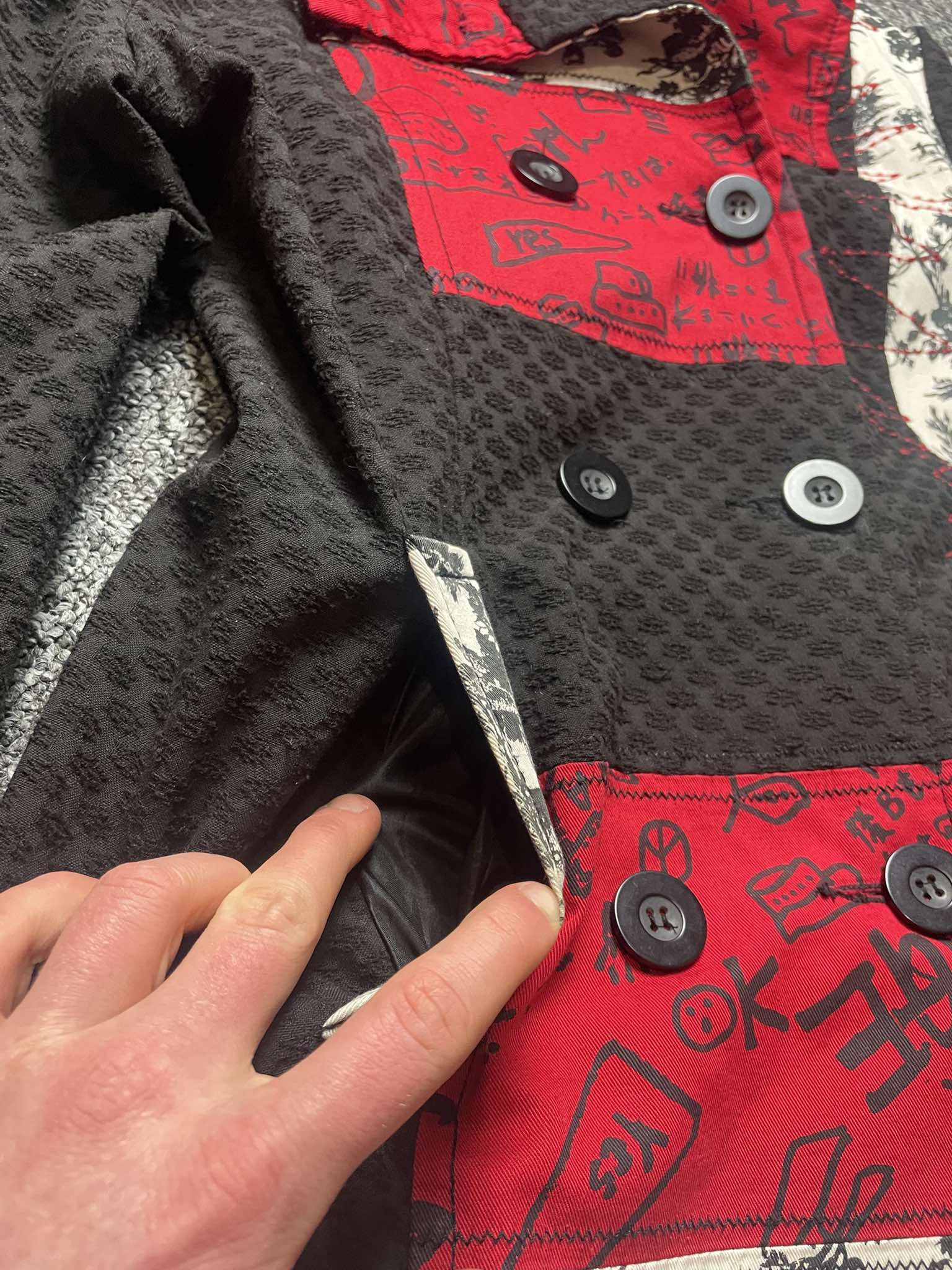 Affliction × Japanese Brand Vintage Heavy Coat Japanese Brand avant garde affliction y2k Size US M / EU 48-50 / 2 - 4 Thumbnail
