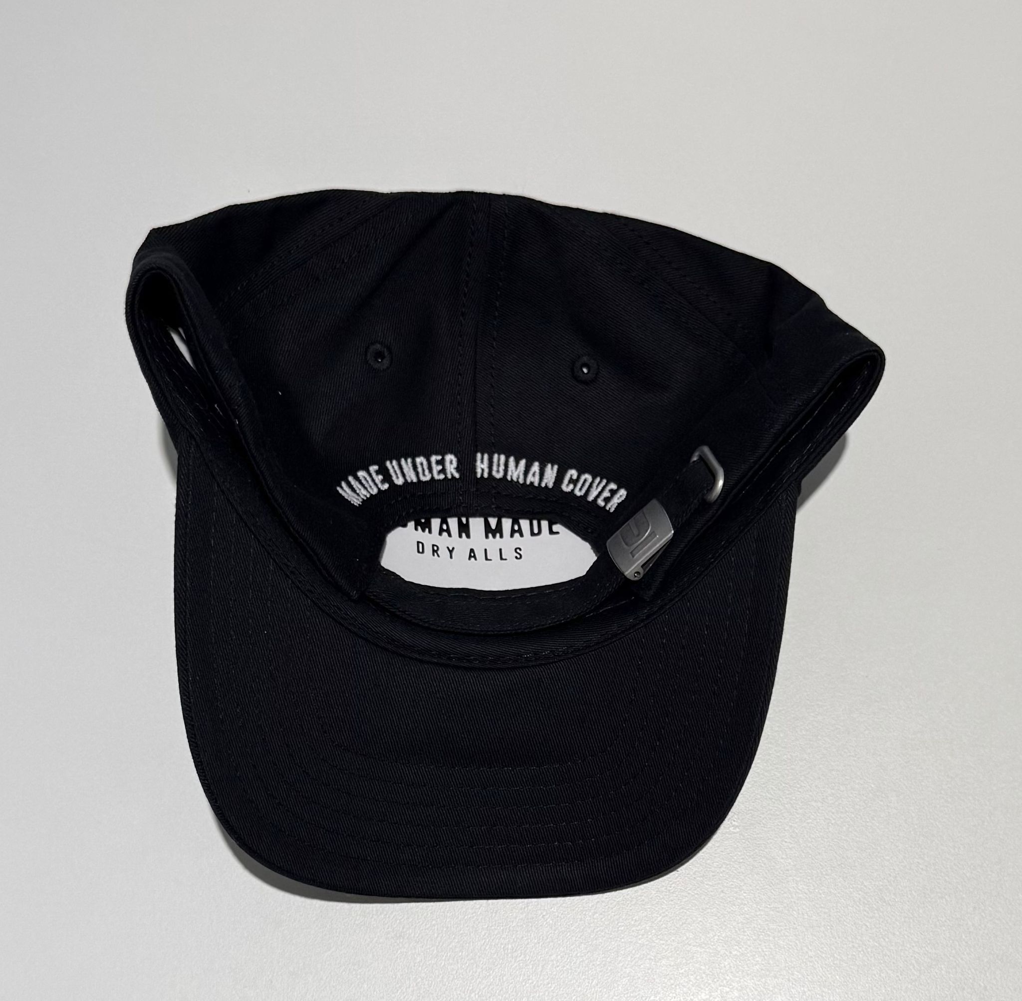Human Made × Undercover HUMAN MADE x UNDERCOVER 6PANEL BLACK CAP 2025 Size ONE SIZE - 4 Thumbnail